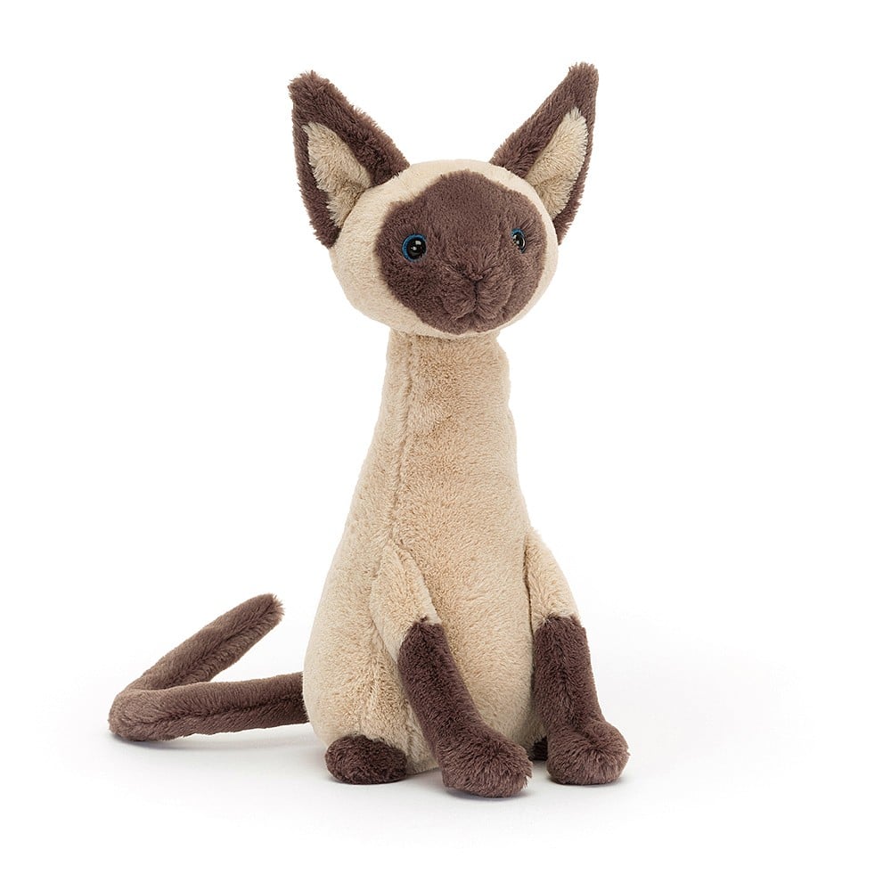  iris siamese cat 猫　ネコ　ぬいぐるみ　動物 Jellycat Iris Siamese Cat | Official UK Stockist | Fast UK