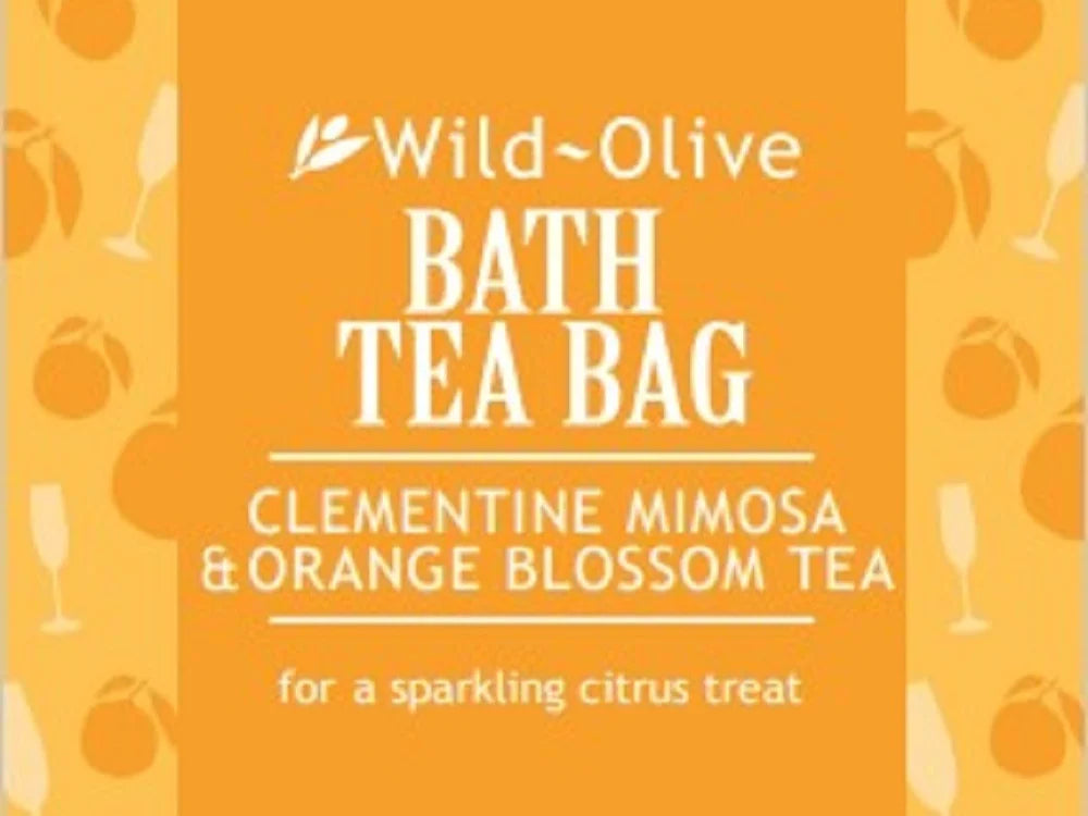 Bath Teabag - Clementine Mimosa & Orange Blossom Tea