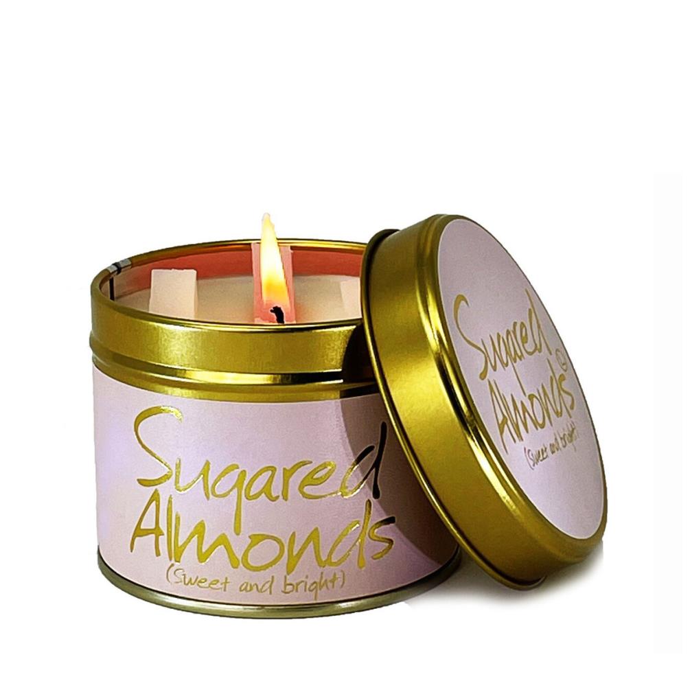 Lily Flame Tinned Candle - Sugared Almonds
