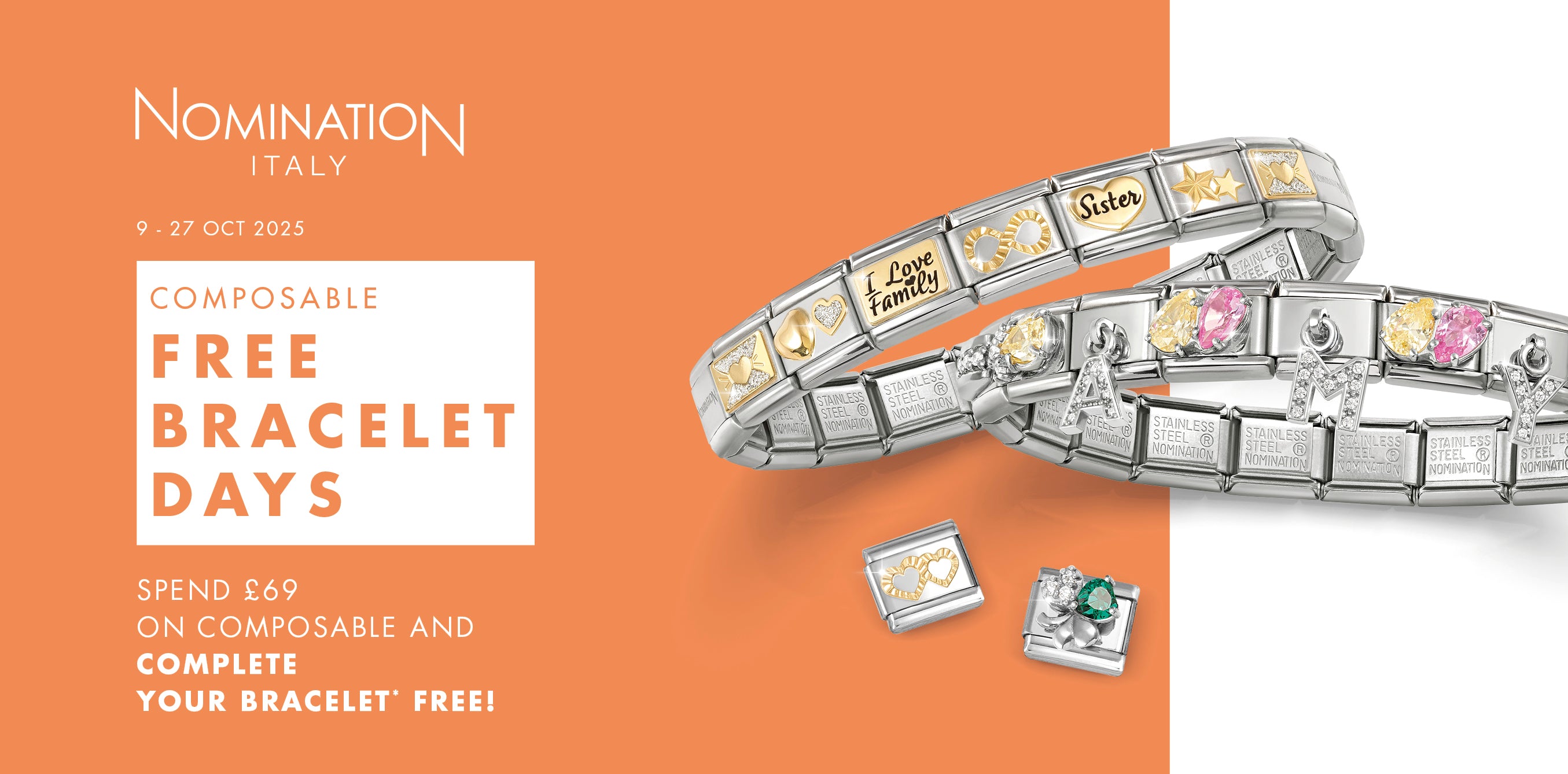 Pisces charm By Nomination Italy Official UK Stockist Fast UK