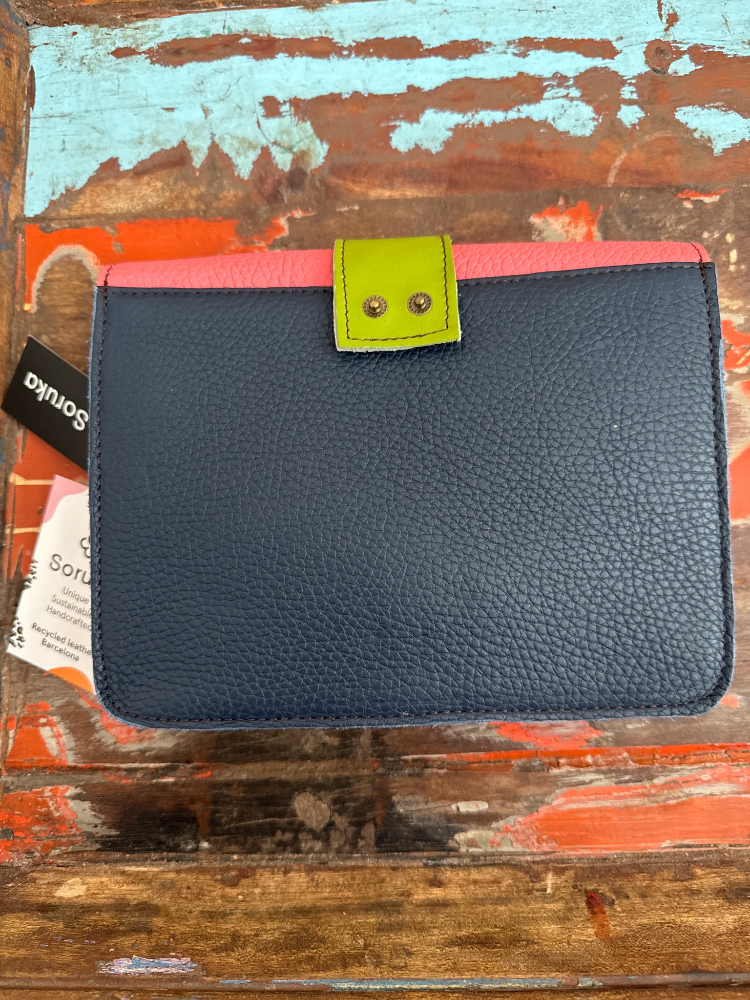 Grace Reversible Loop Bag - Multi & Animal Print Soruka