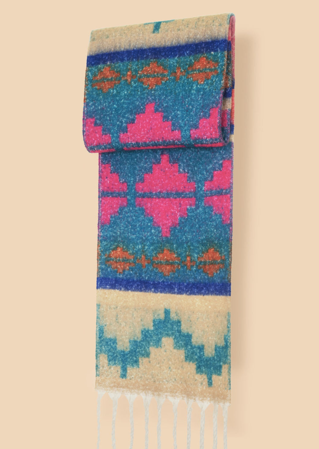 Cosy Scarf - Koko in Pink Mix