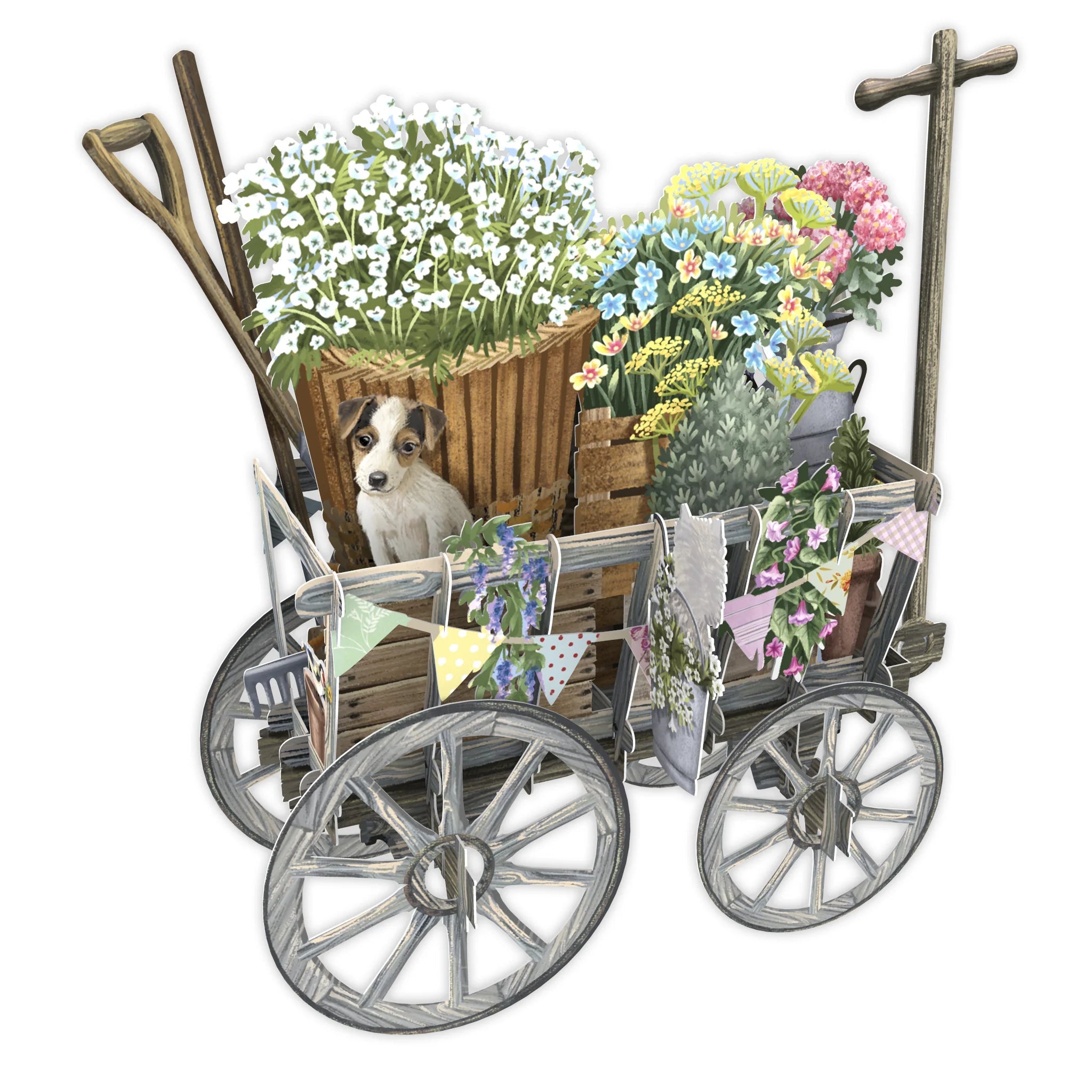 3D Pop Up Cart - Goat Cart