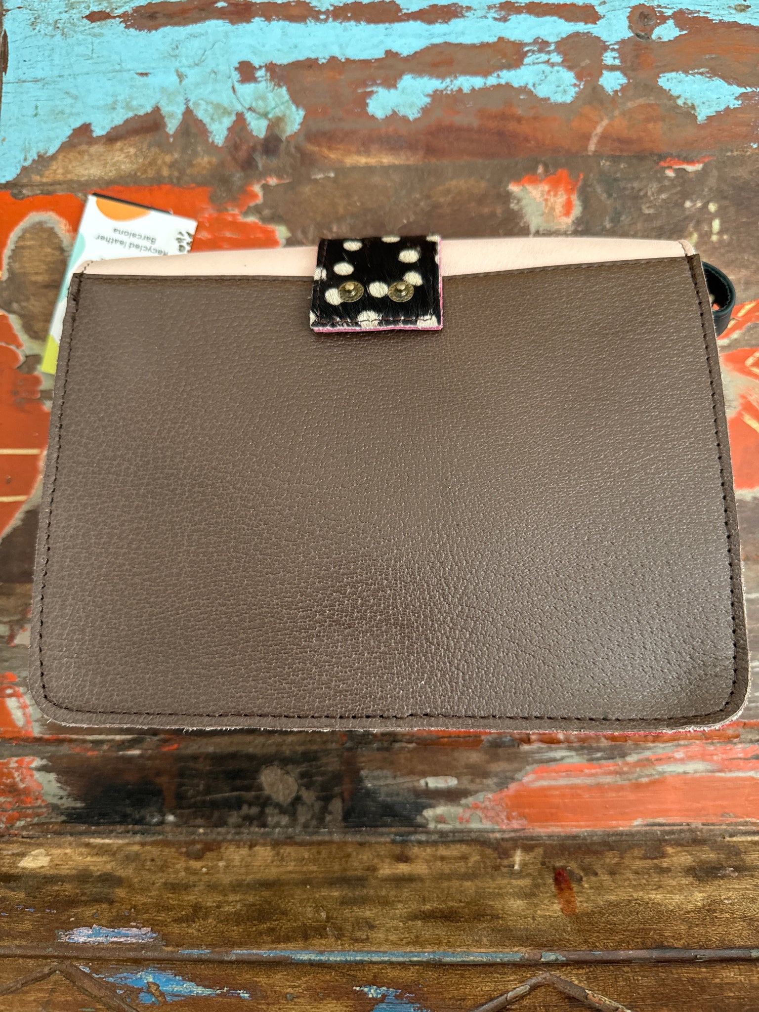 Grace Reversible Loop Handbag - Multi & Animal Print Soruka
