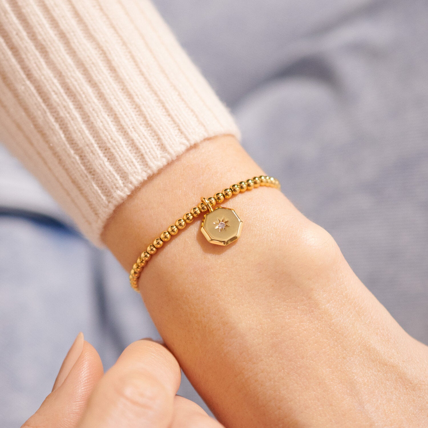 Gold - A Little - First My Sister Forever My Friend Bracelet - Joma Jewellery