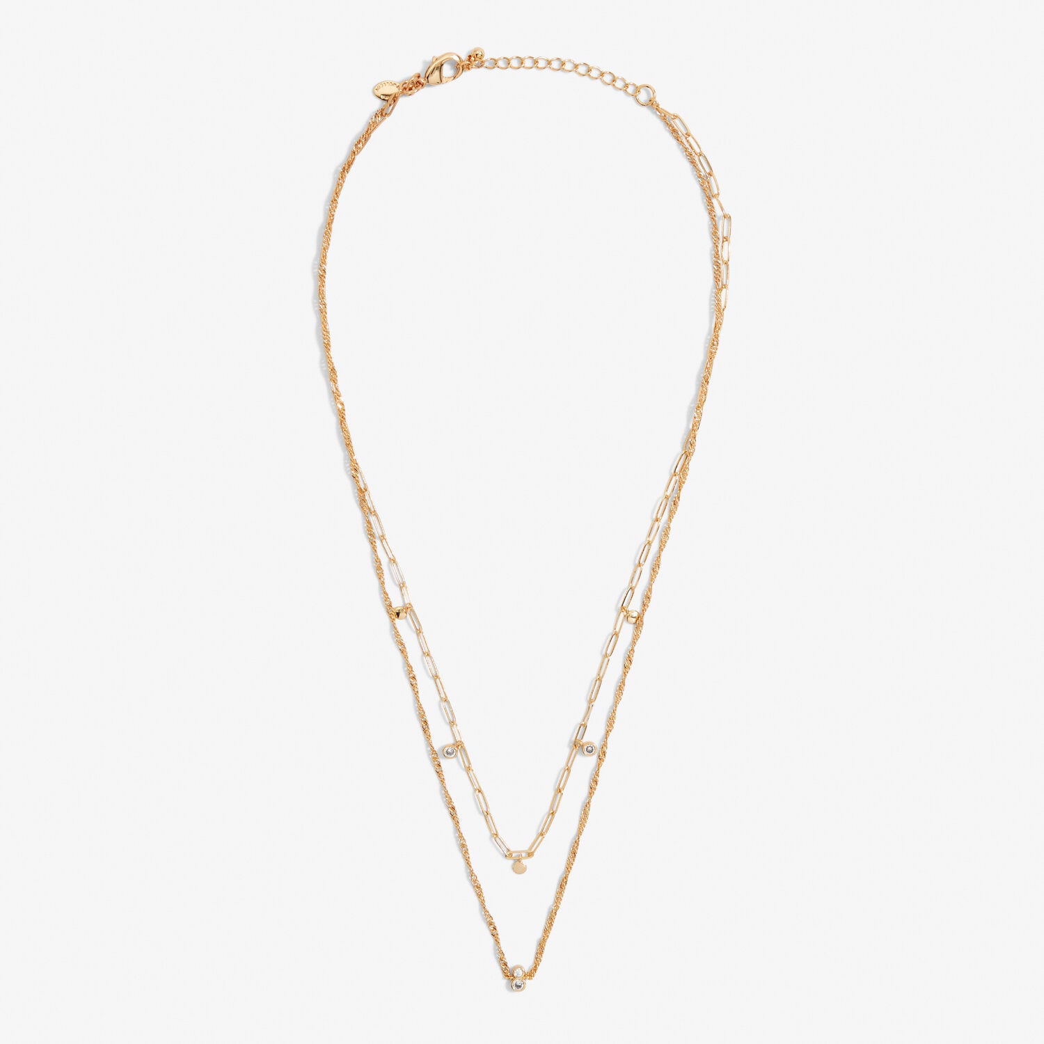 Stacks Of Style Gold Necklace - Joma Jewellery