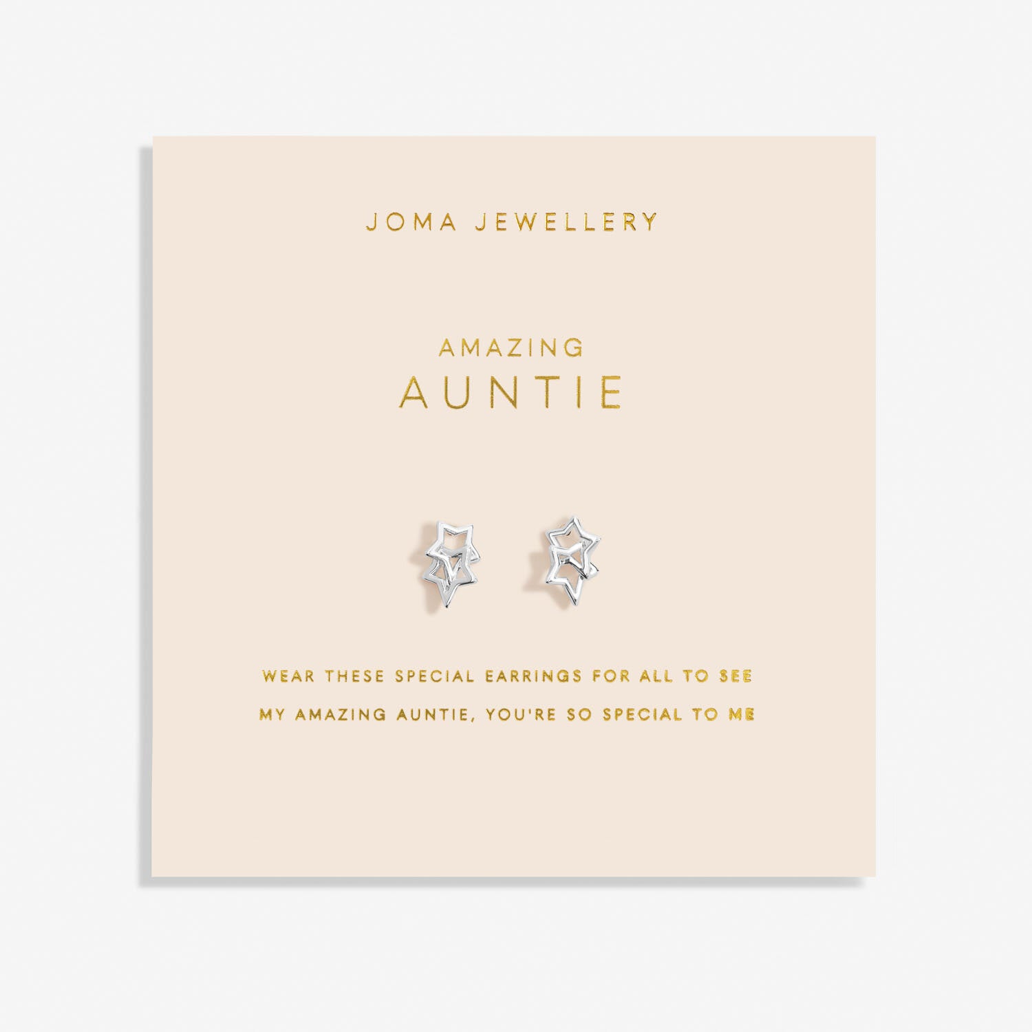 Forever Yours 'Amazing Auntie' Earrings - Joma jewellery