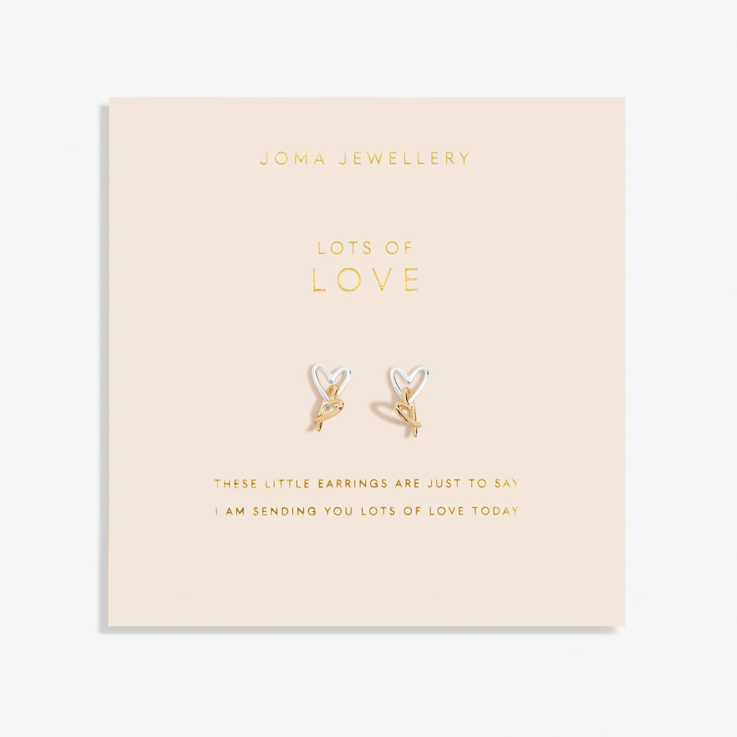 Forever Yours 'Lots Of Love' Earrings - Joma Jewellery