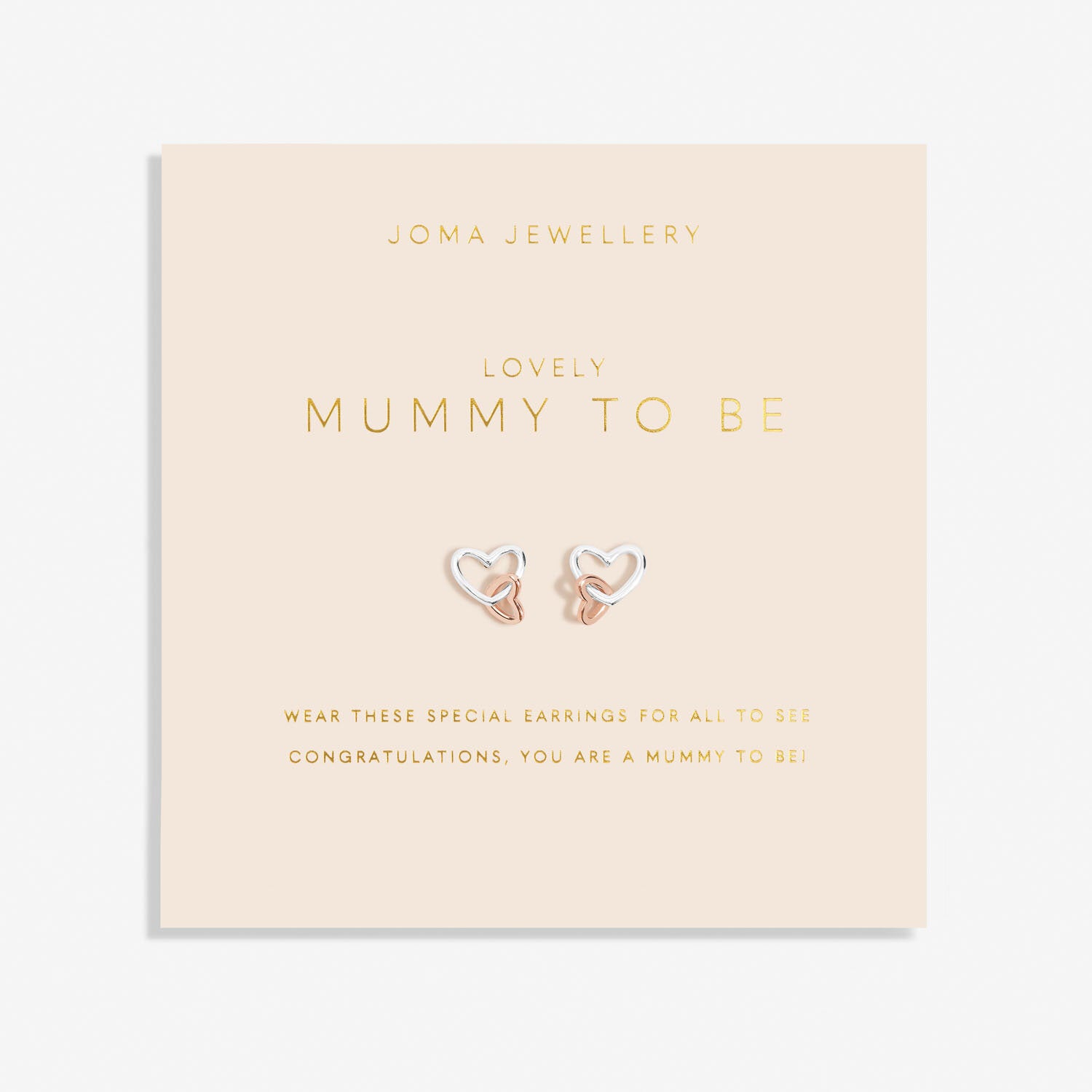 Forever Yours 'Lovely Mummy To Be' Earrings - Joma Jewellery