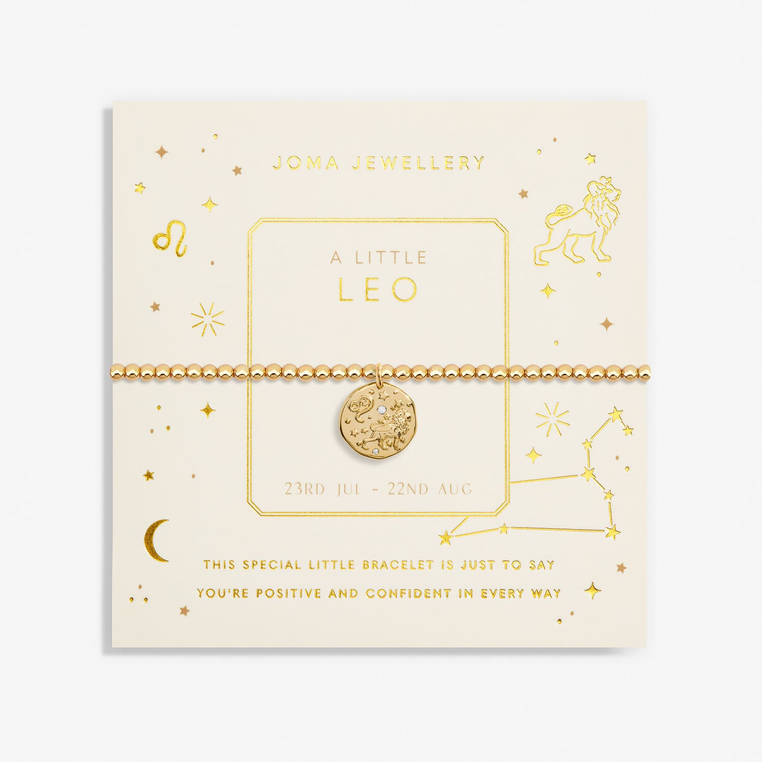 Star Sign A Little 'Leo' Bracelet - Joma Jewellery