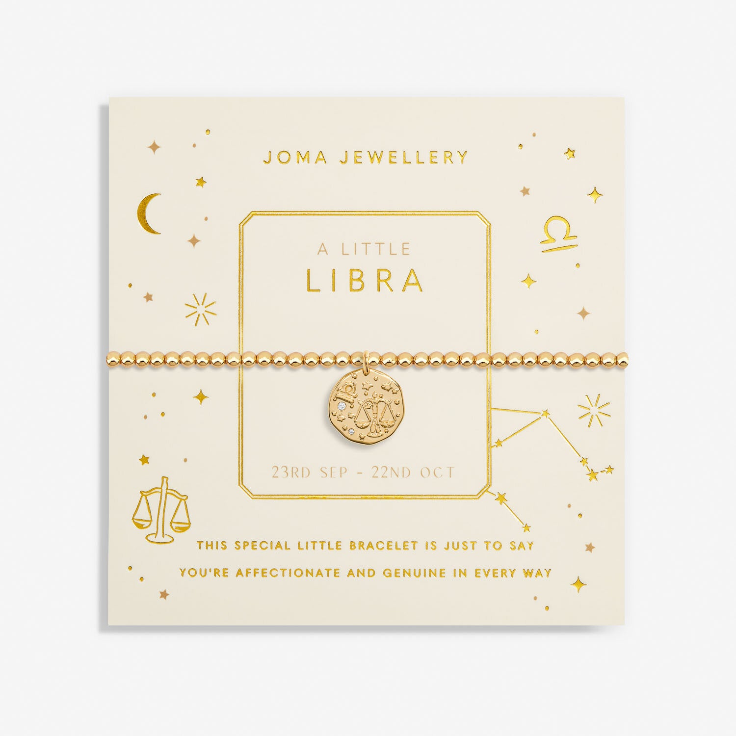 Star Sign A Little 'Libra' Bracelet - Joma Jewellery