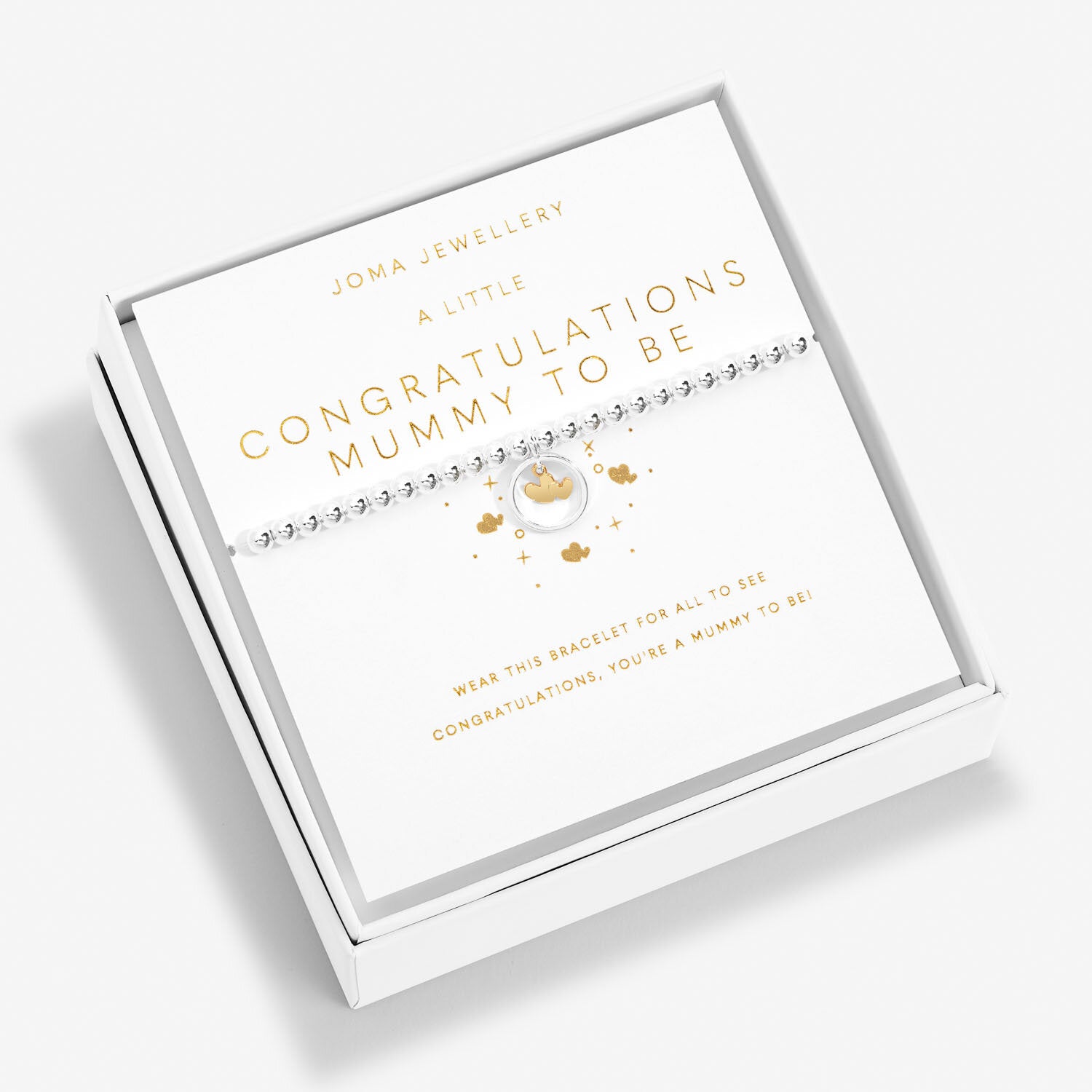 Boxed A Little 'Congratulations Mummy To Be' Bracelet - Joma jewellery