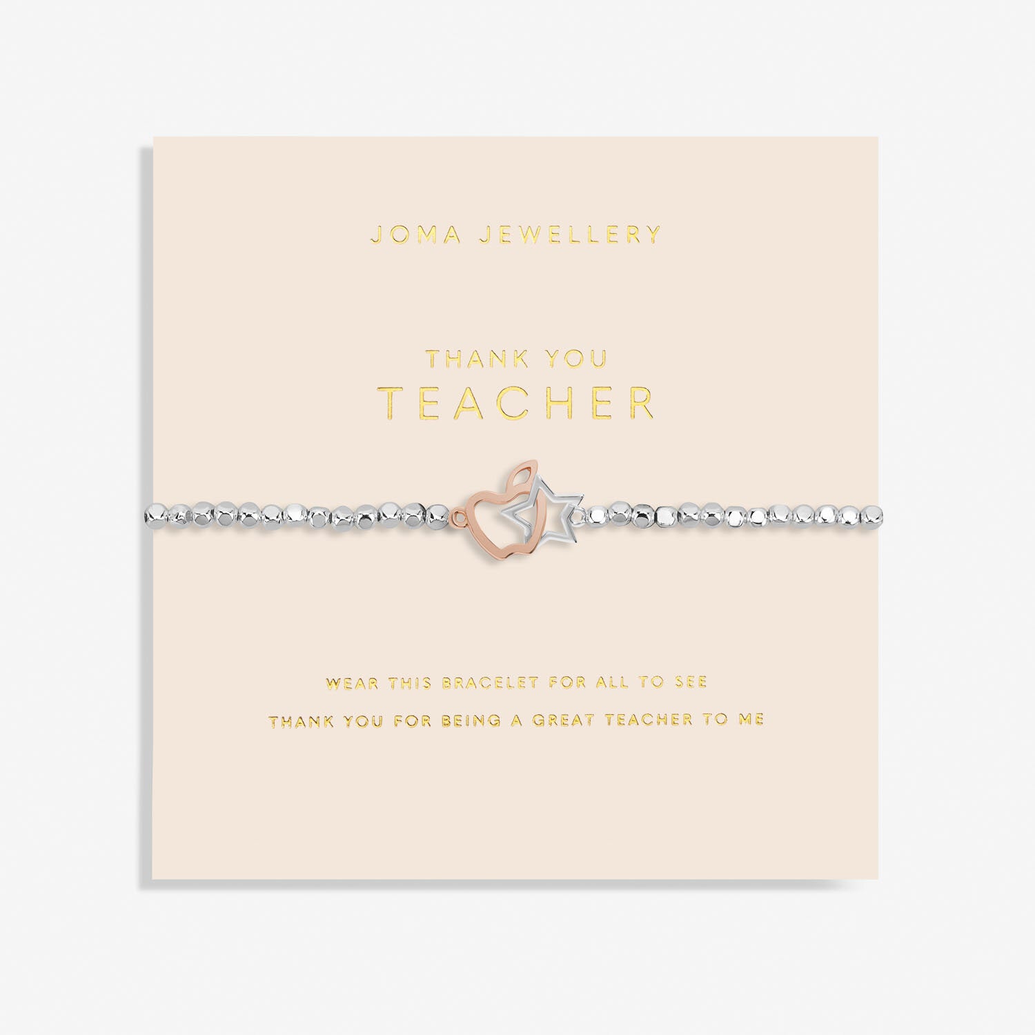 Forever Yours 'Thank You Teacher' Bracelet - Joma jewellery
