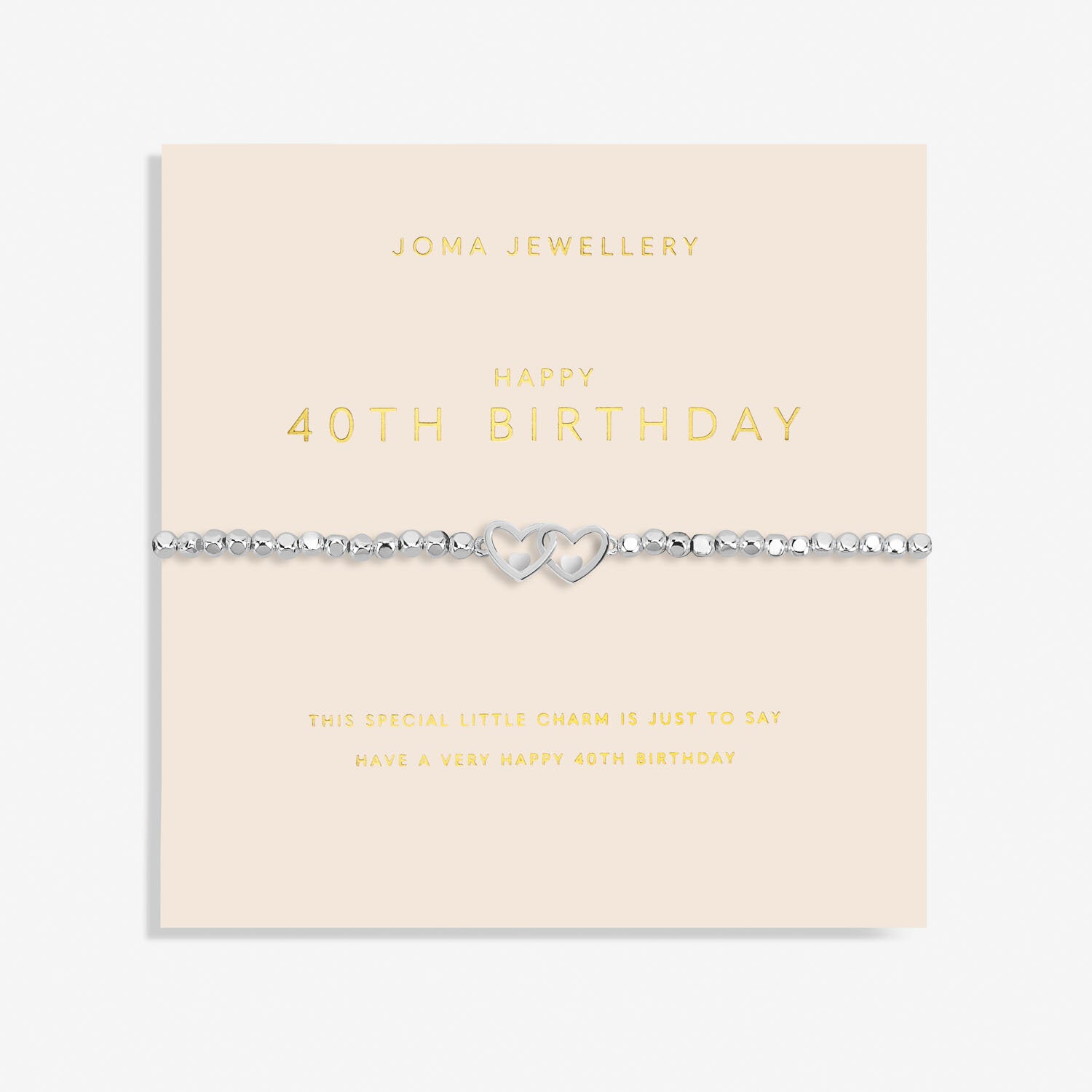 Forever Yours '40th Birthday' Bracelet - Joma Jewellery