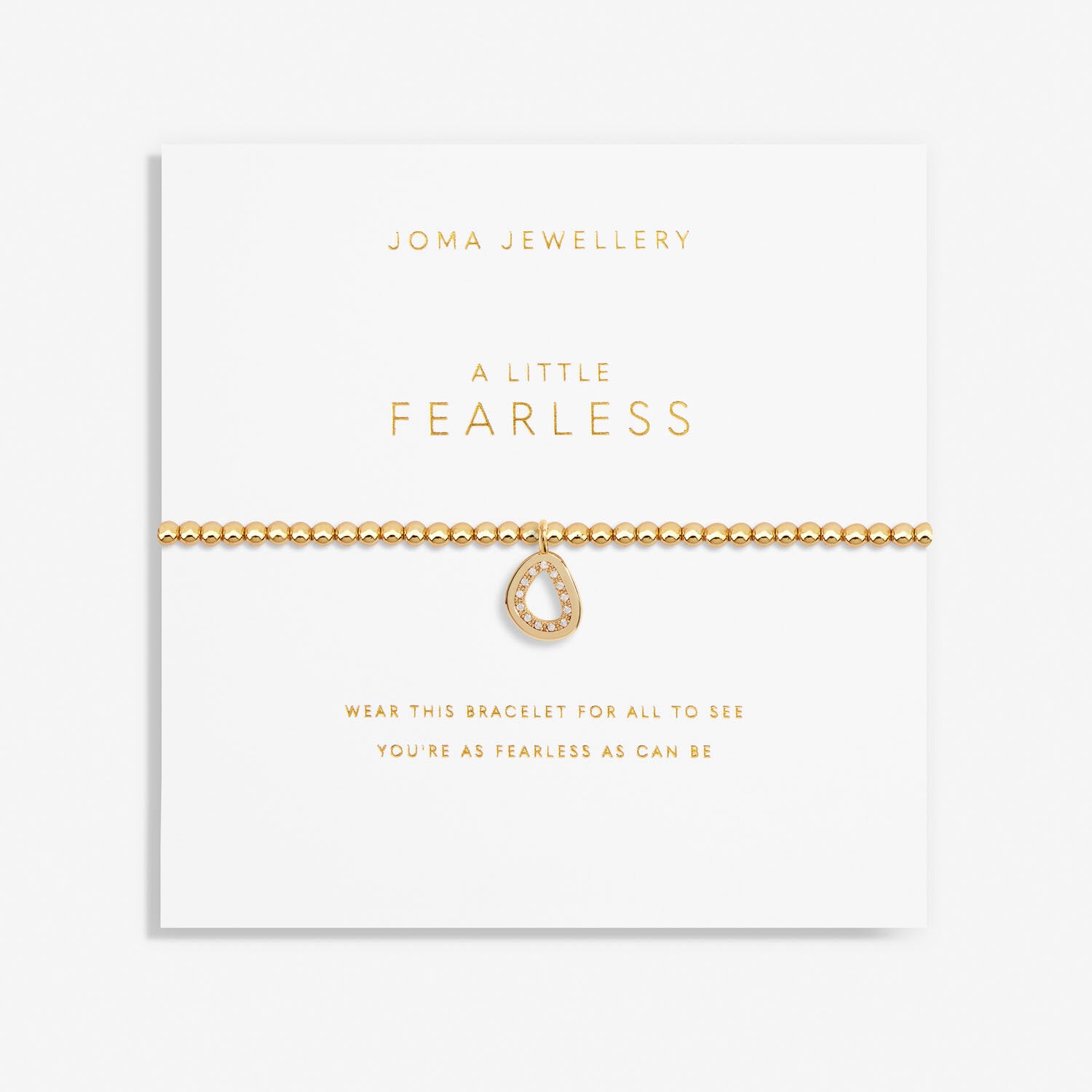 A Little 'Fearless' Bracelet - Joma Jewellery