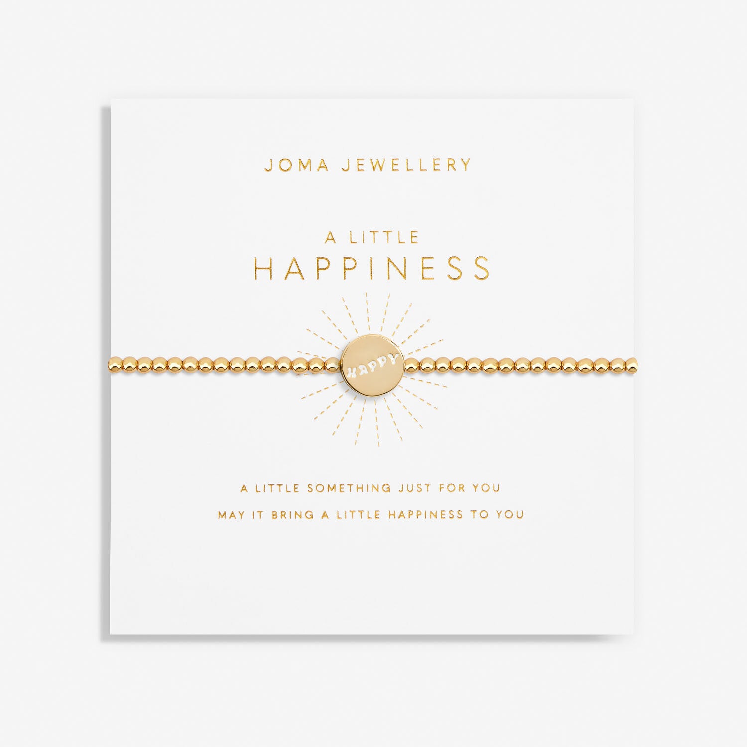 A Little 'Happiness' Bracelet - Joma Jewellery