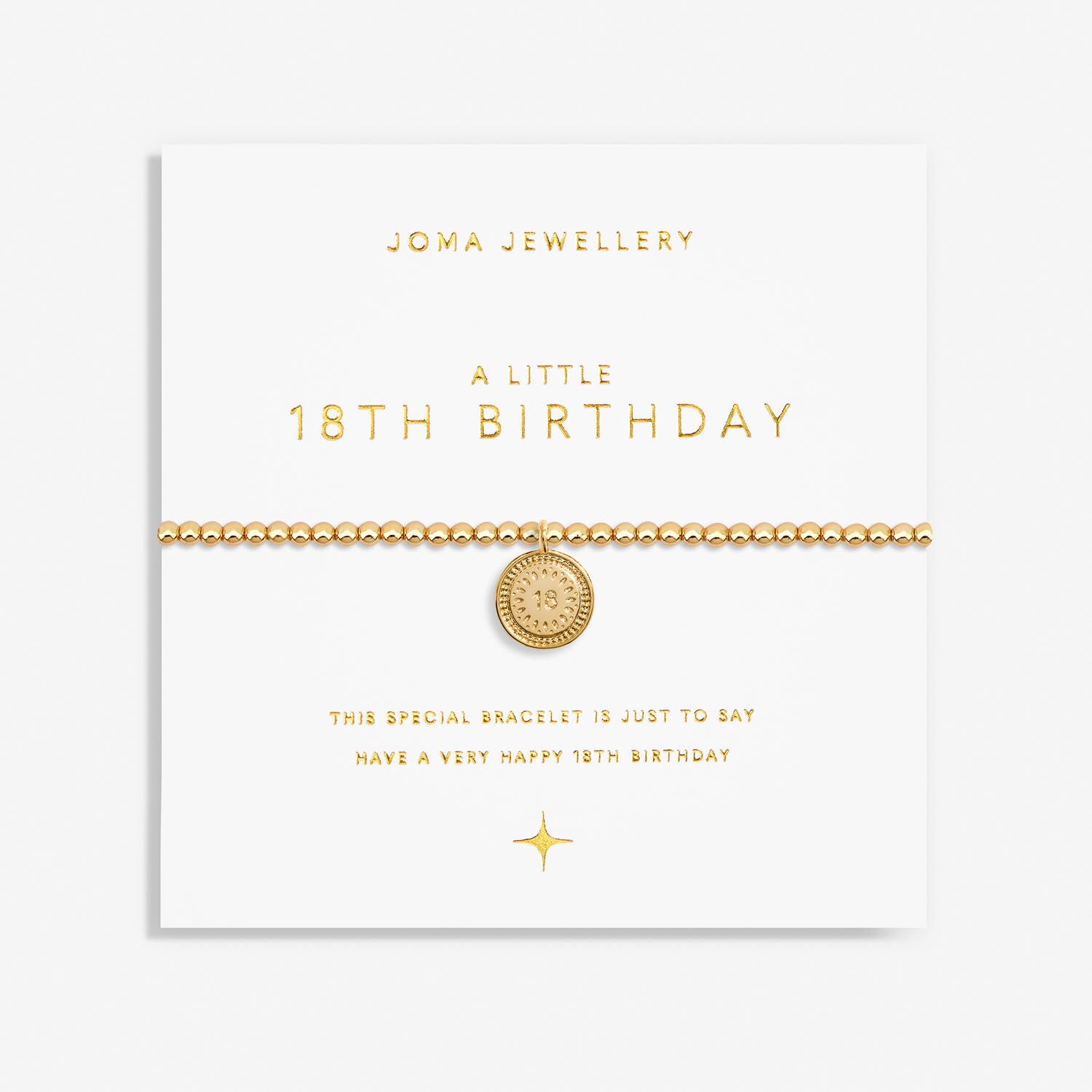 A Little '18th Birthday' Bracelet - Joma Jewellery