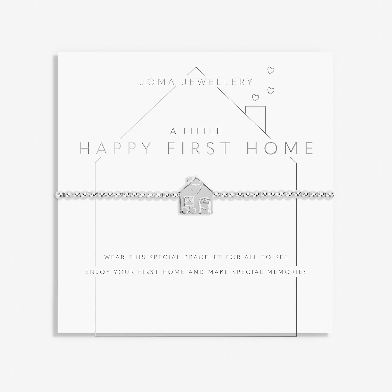 A Little 'Happy First Home' Bracelet - Joma Jewellery