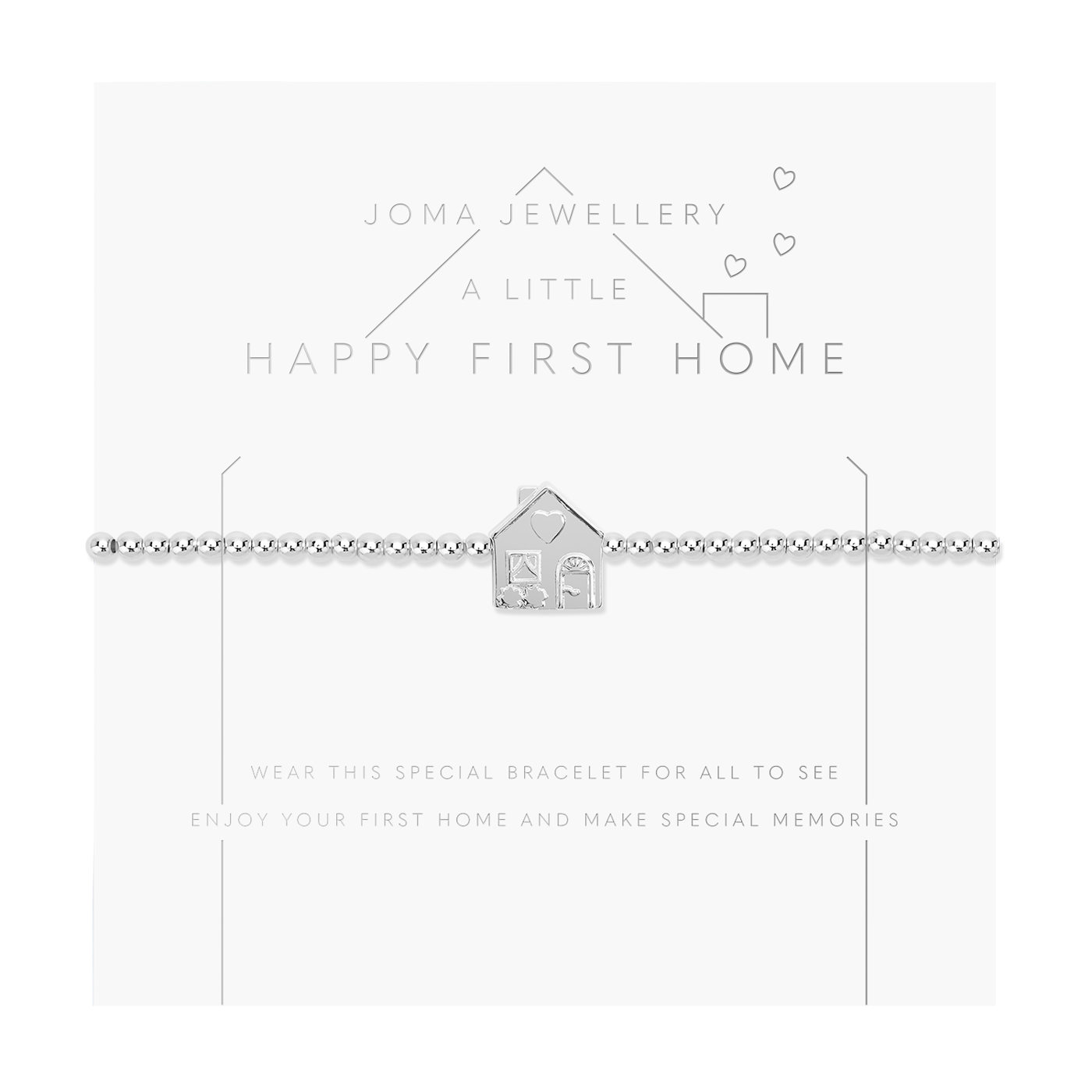 A Little 'Happy First Home' Bracelet - Joma Jewellery
