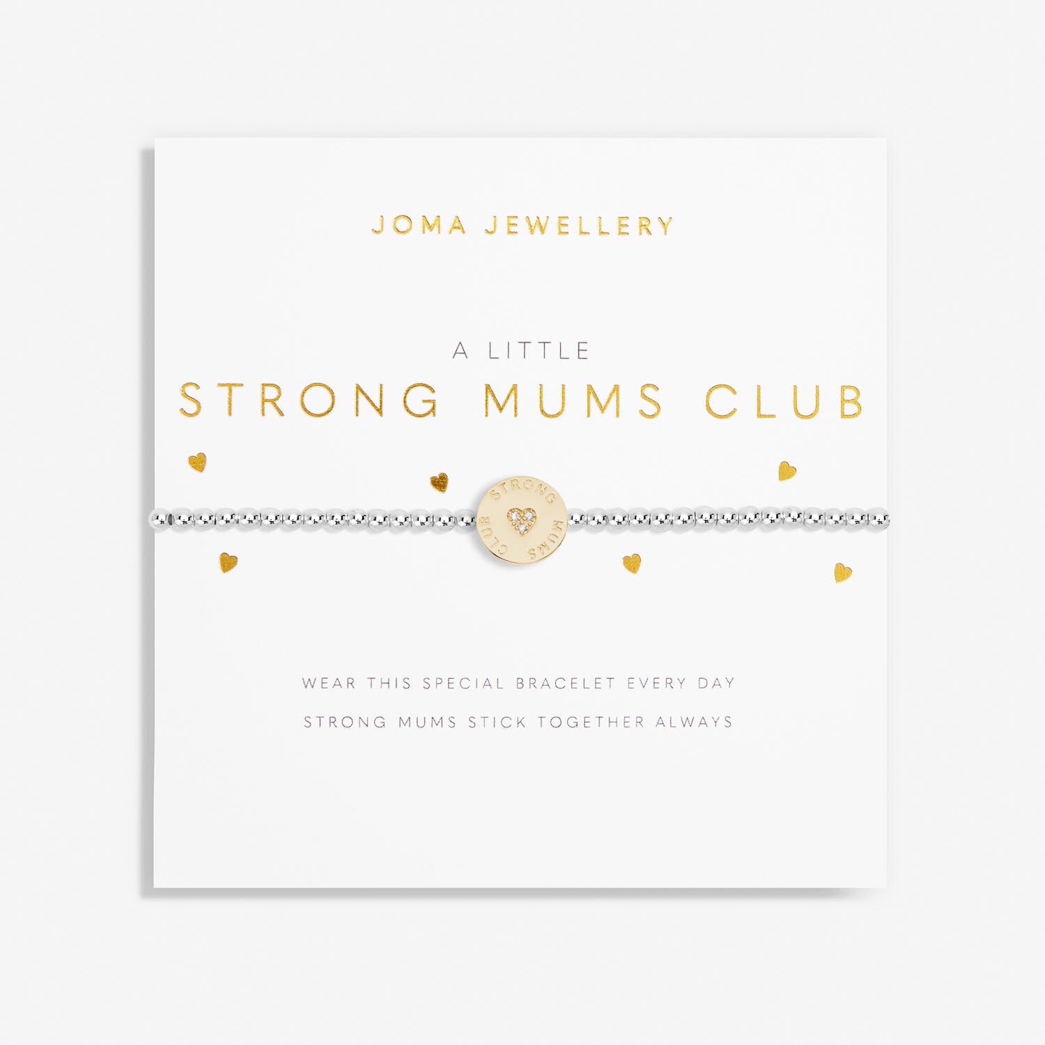 A Little 'Strong Mums Club' Bracelet - Joma Jewellery