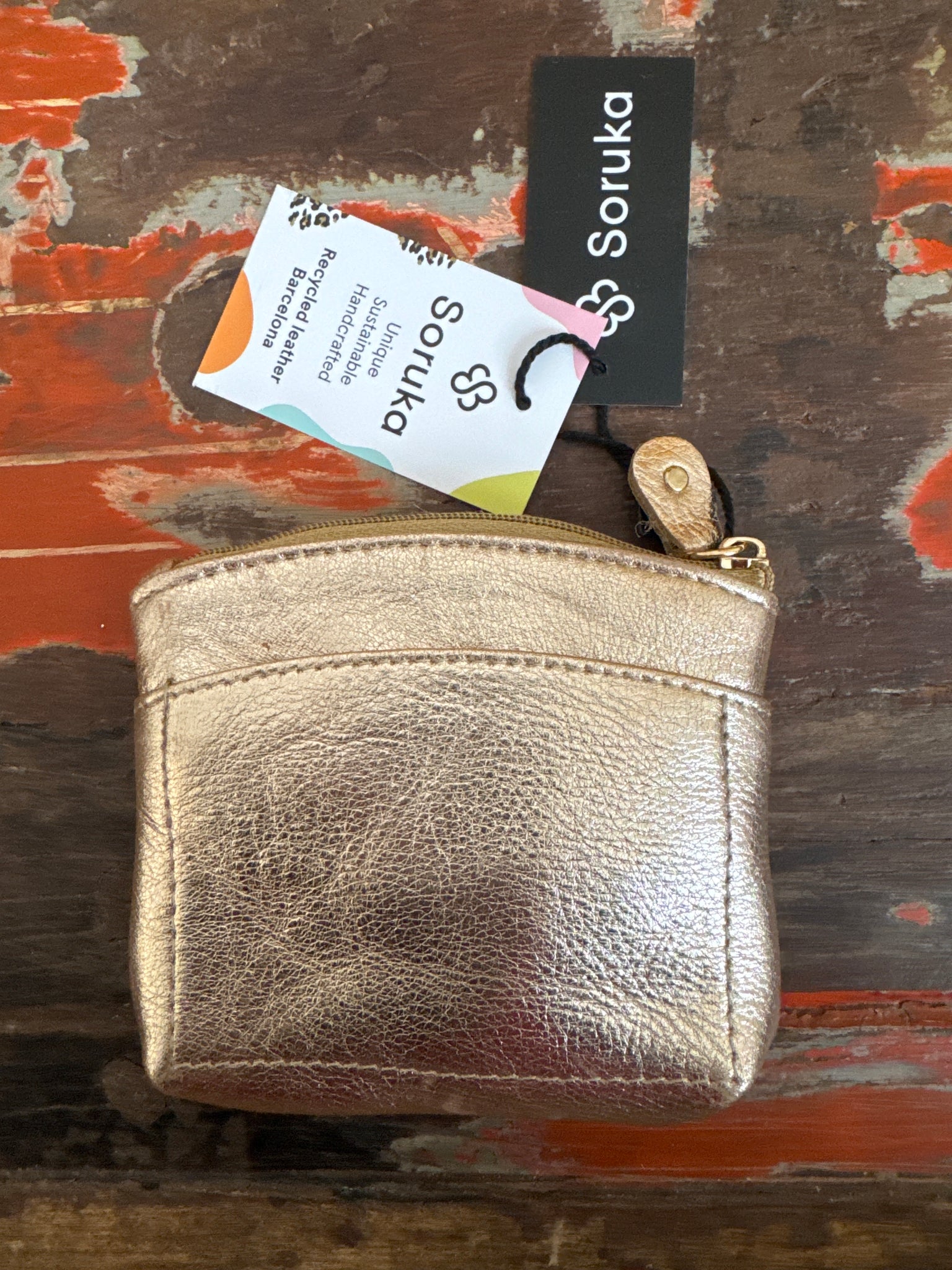 Esmeralda Glitter Pouch - Gold