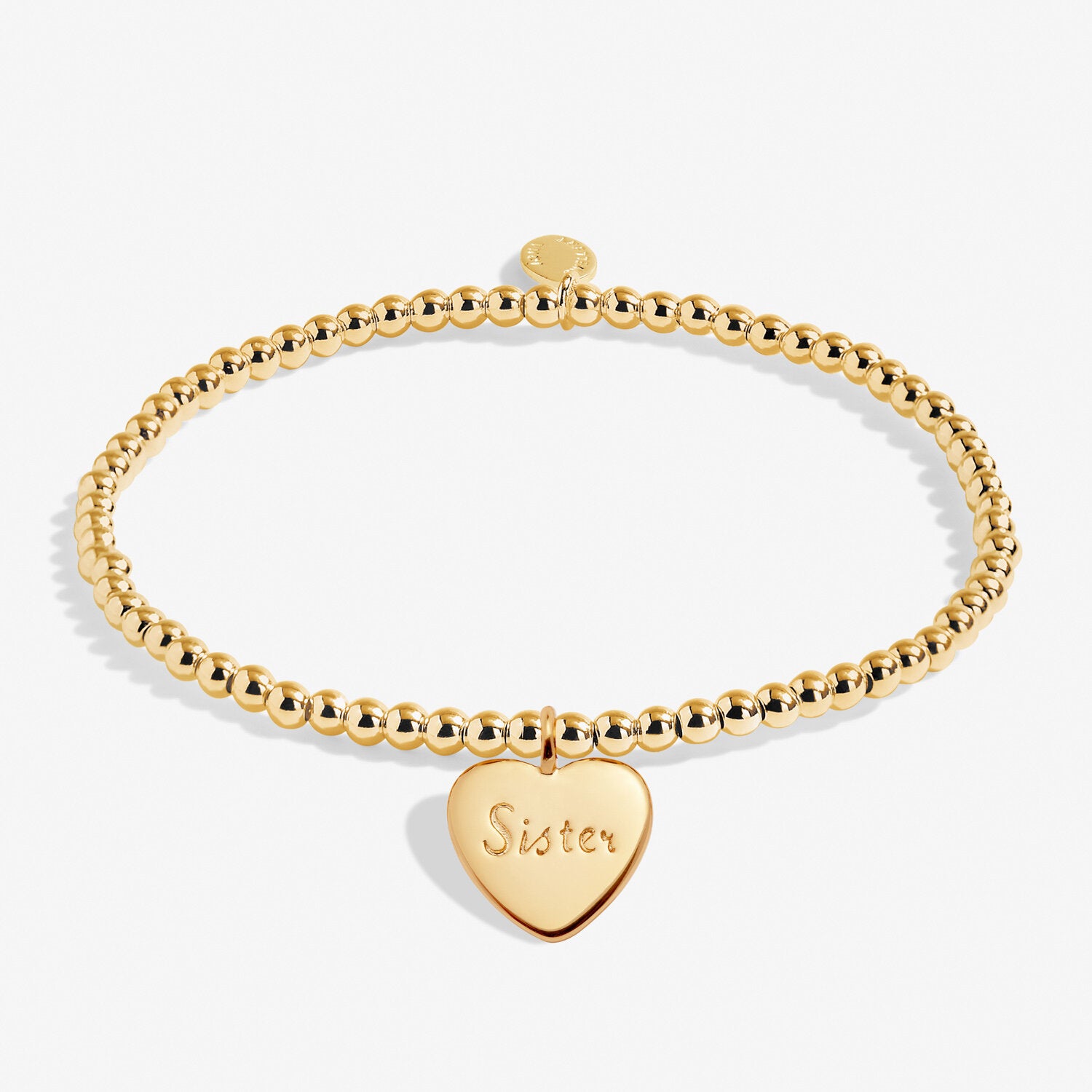 A Little 'Super Sister' Bracelet In Gold Plating