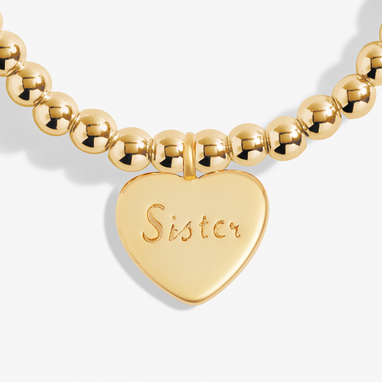 A Little 'Super Sister' Bracelet In Gold Plating