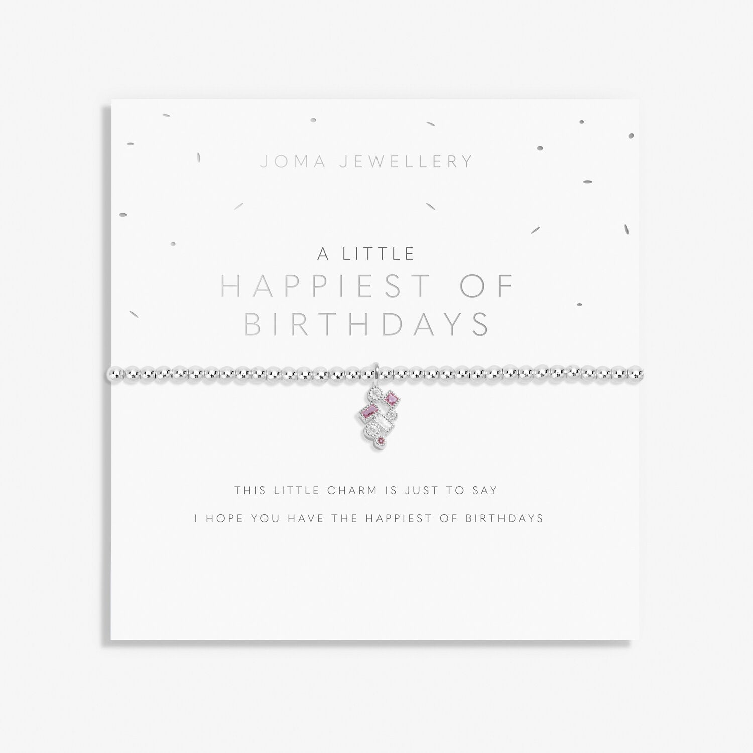 A Little Happiest Of Birthdays Bracelet - Joma jewellery