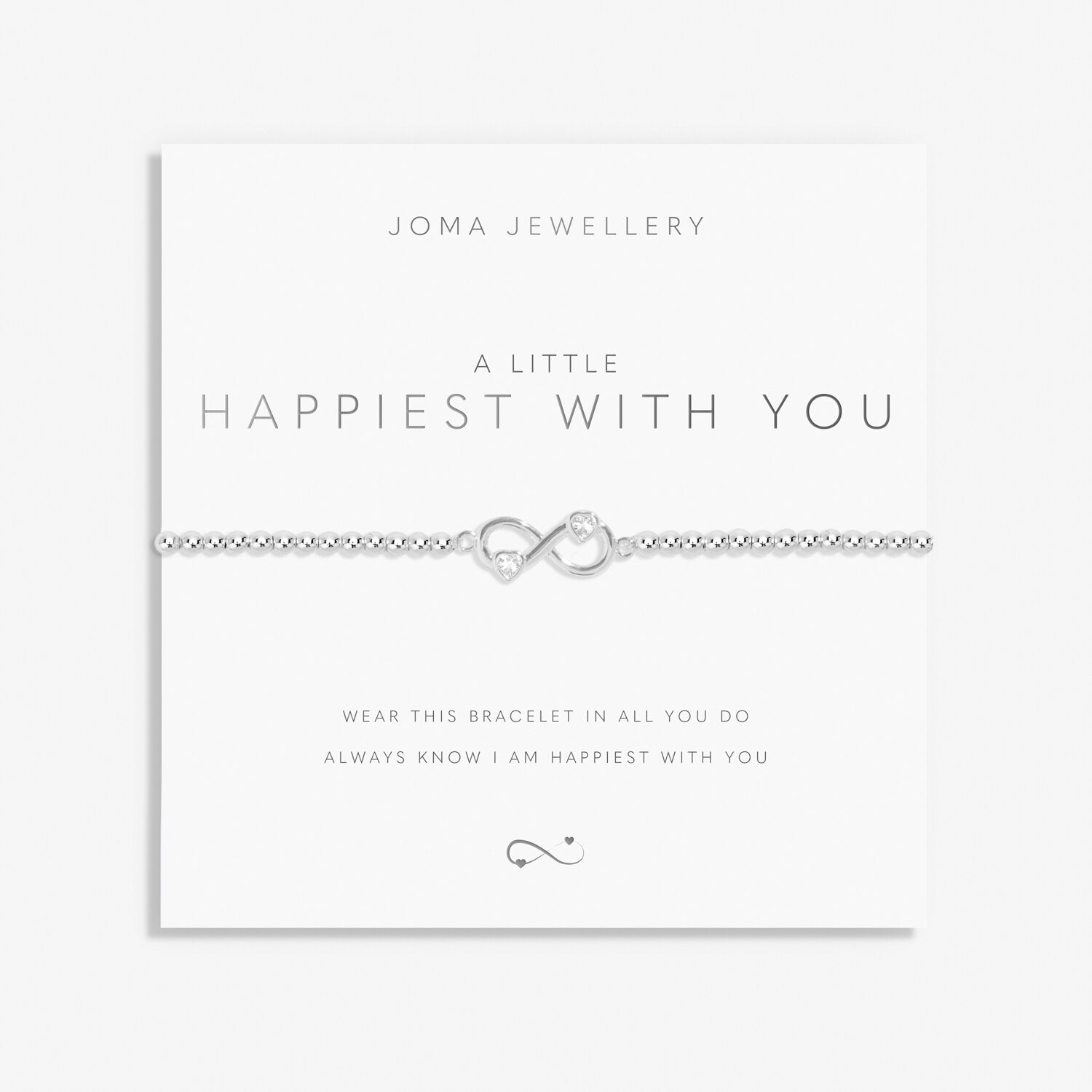 A Little Happiest With You Bracelet - Joma Jewellery