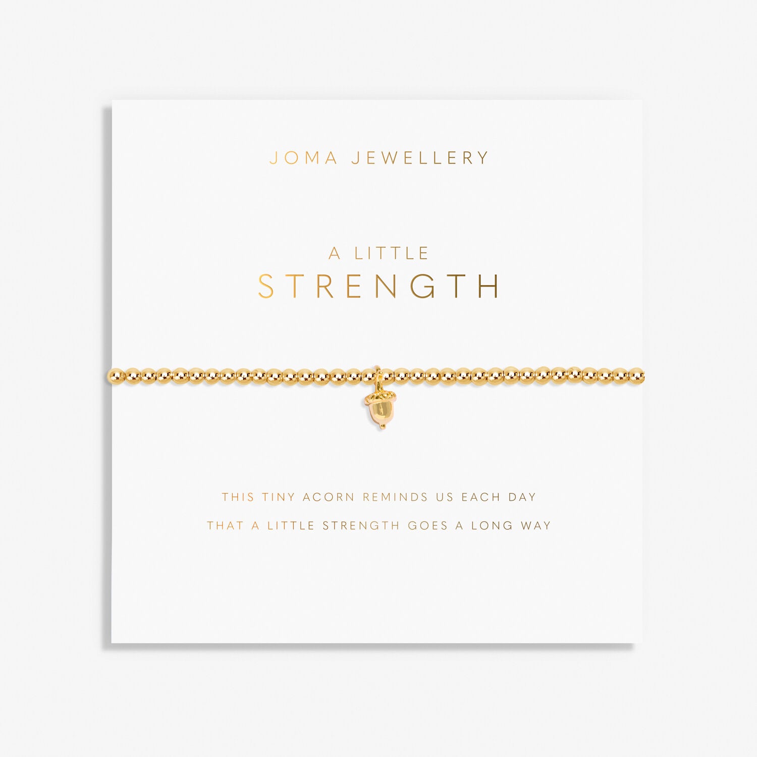 A Little Strength bracelet - Gold - Joma jewellery