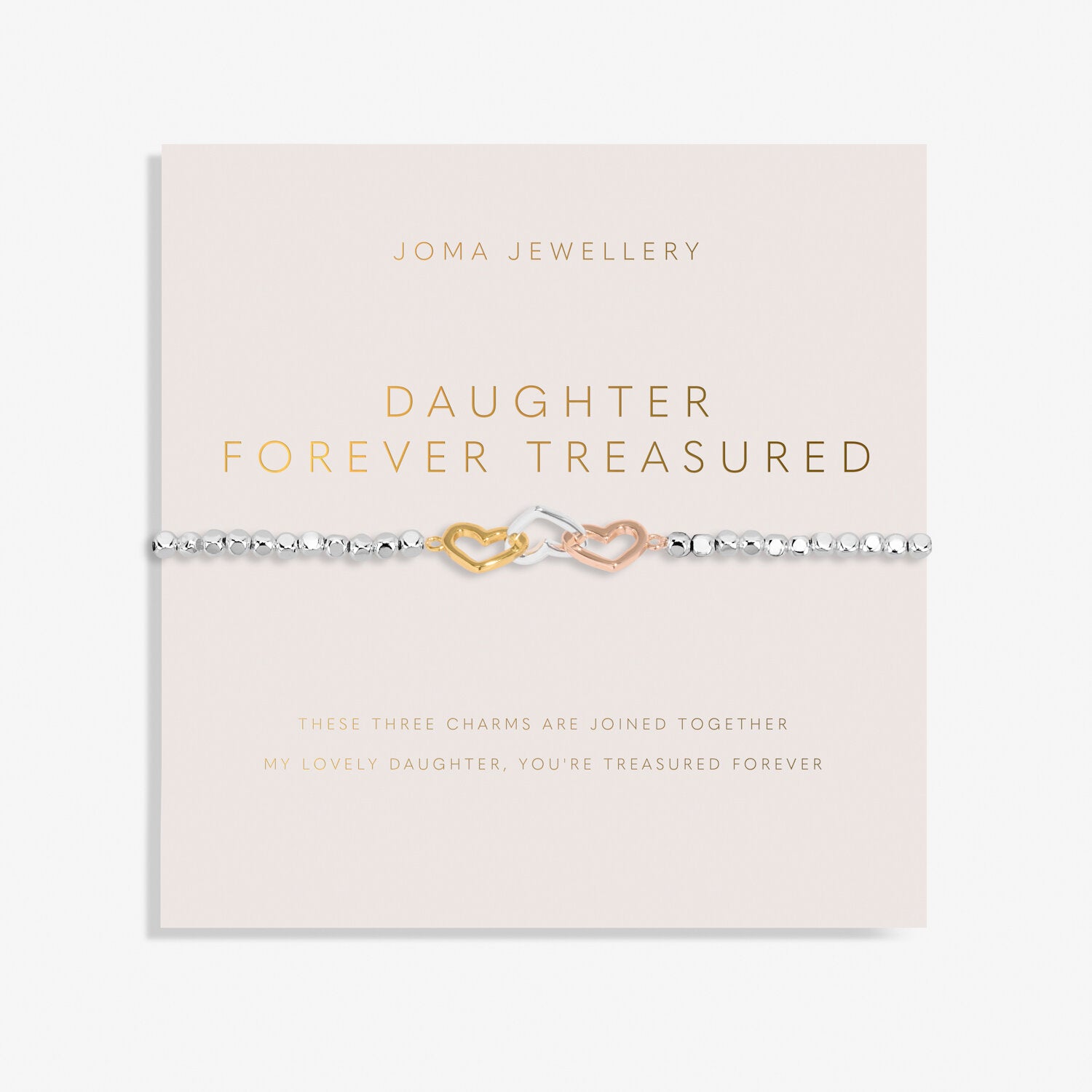 Forever Yours 'Daughter Forever Treasured' Bracelet