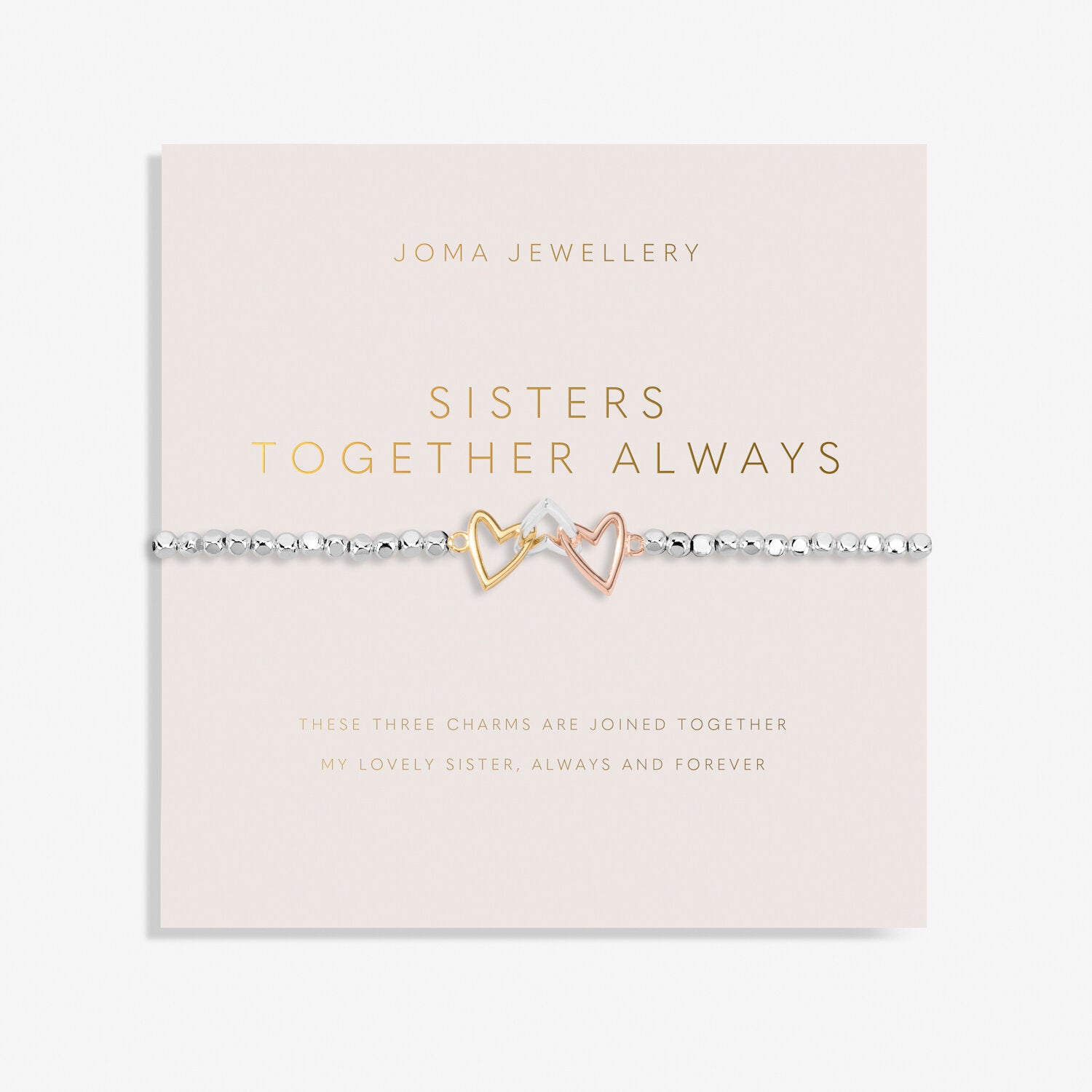 Forever Yours 'sister Together Always' Bracelet