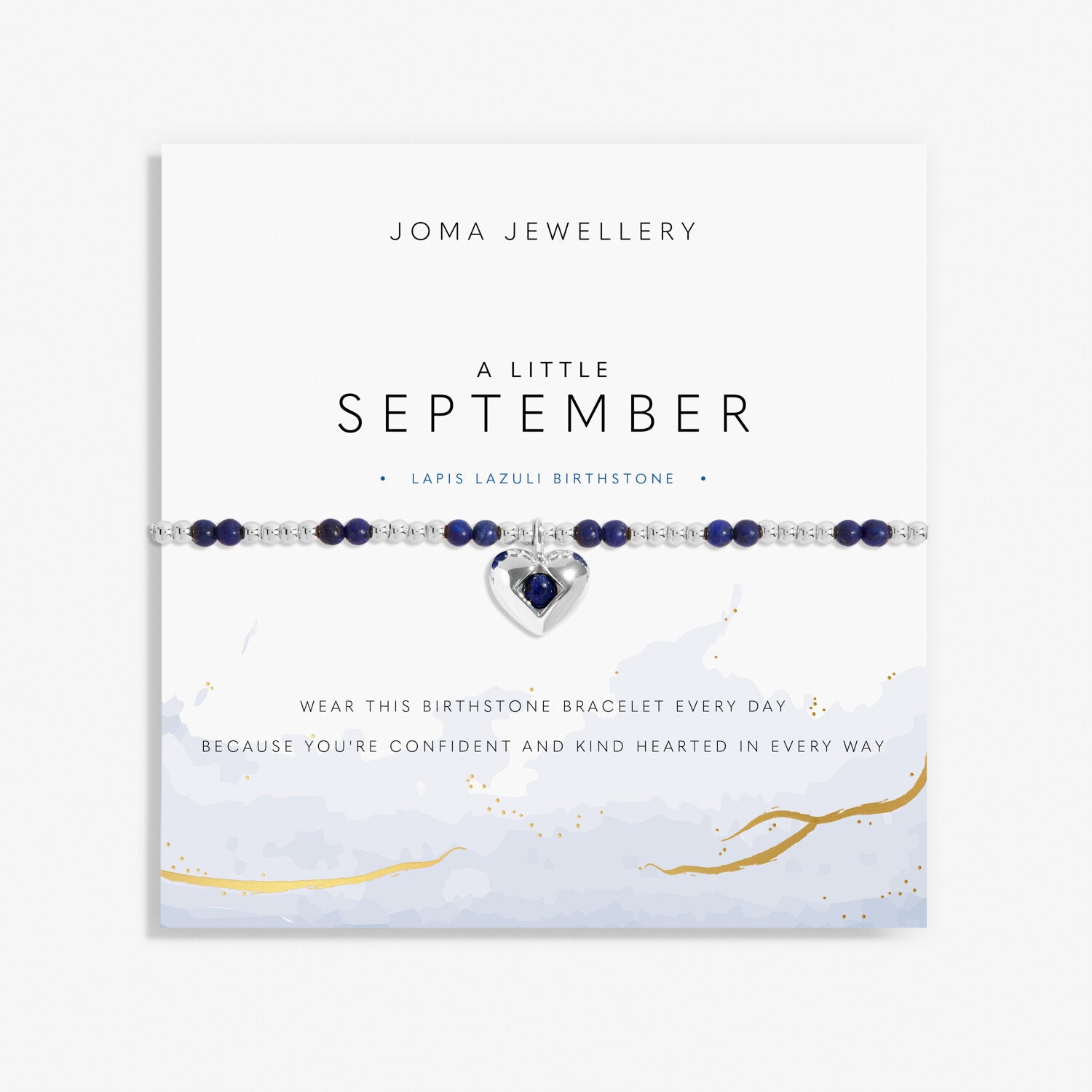 Birthstone A Little September Bracelet - Joma jewellery