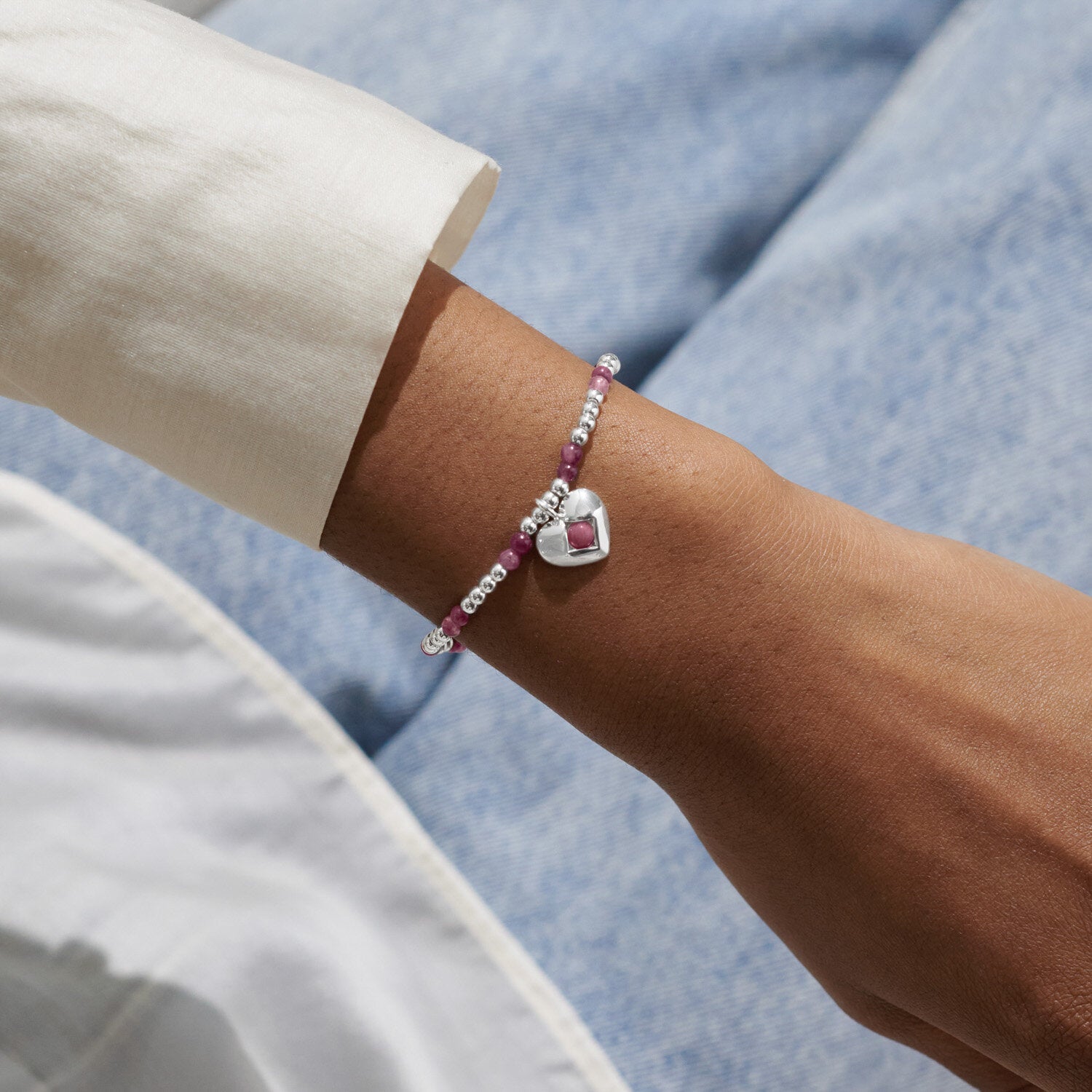 Birthstone A Little October bracelet - Joma Jewellery