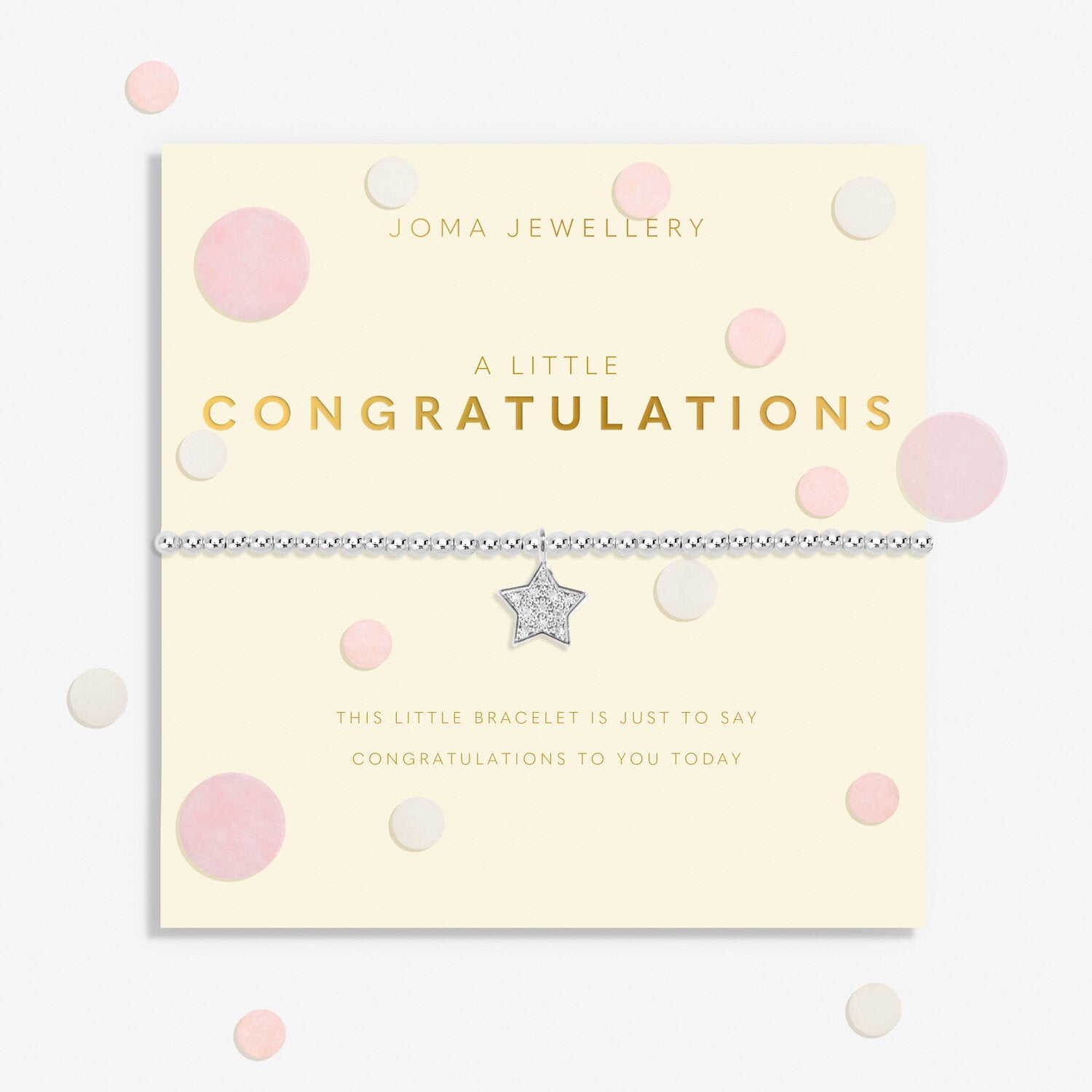 Confetti A Little Congratulations Bracelet - Joma Jewellery