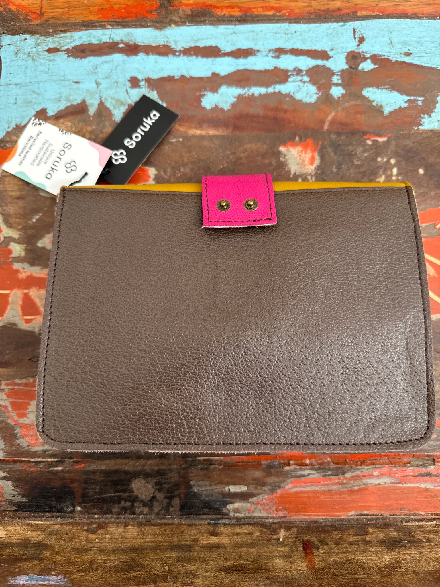 Grace Reversable Loop Bag - Lilac, Green, Red & Animal Print Soruka