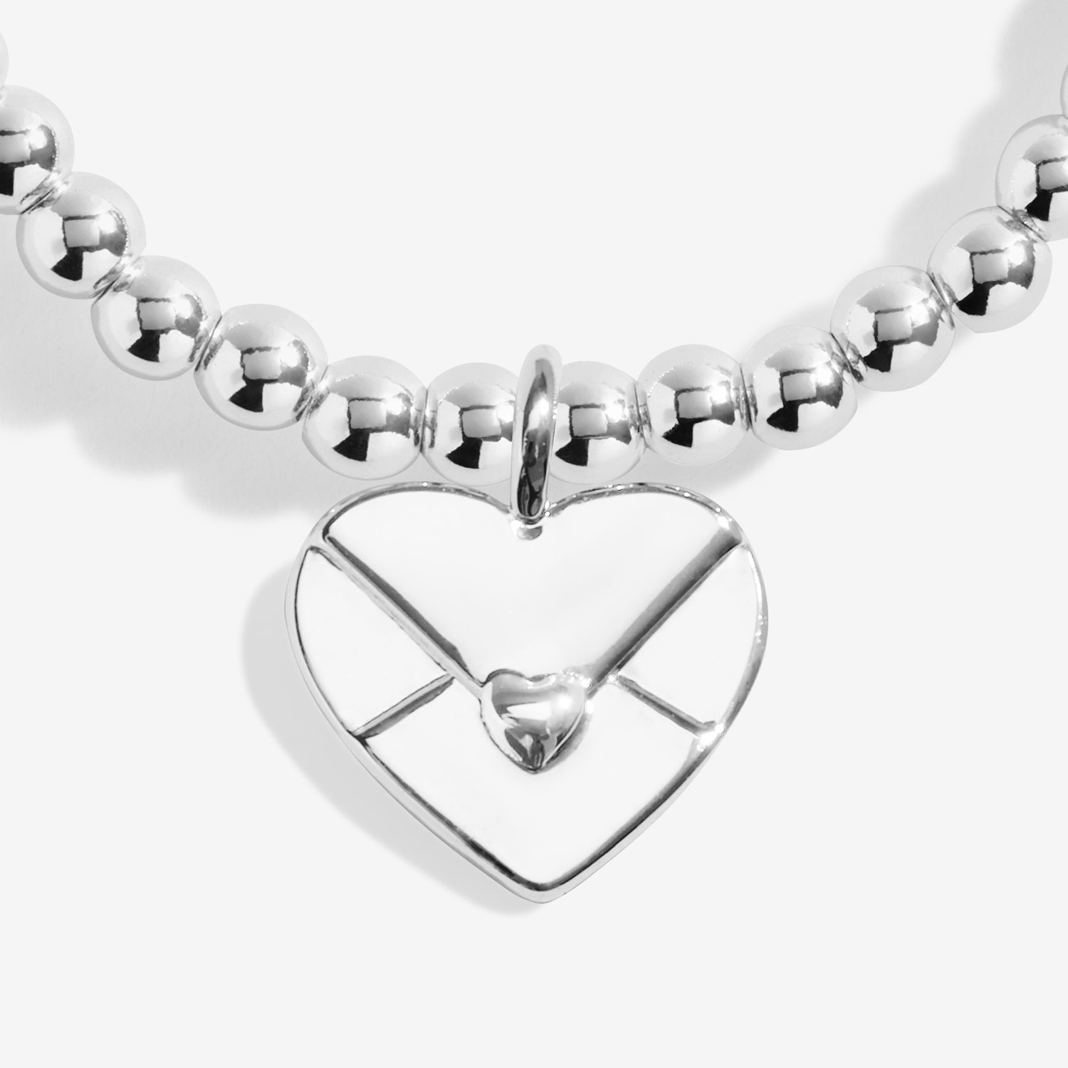 A Little 'Sending Love' Silver Plated Bracelet