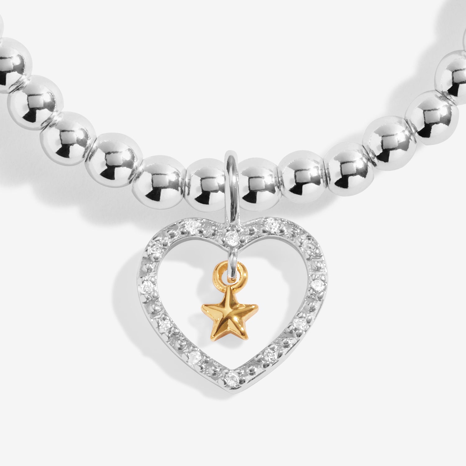 A Little 'Best News Ever!' Silver & Gold Plated Bracelet