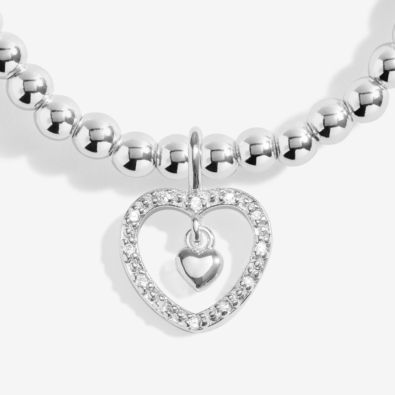 A Little 'So Lucky To Have You In My Life' Silver Plated Bracelet
