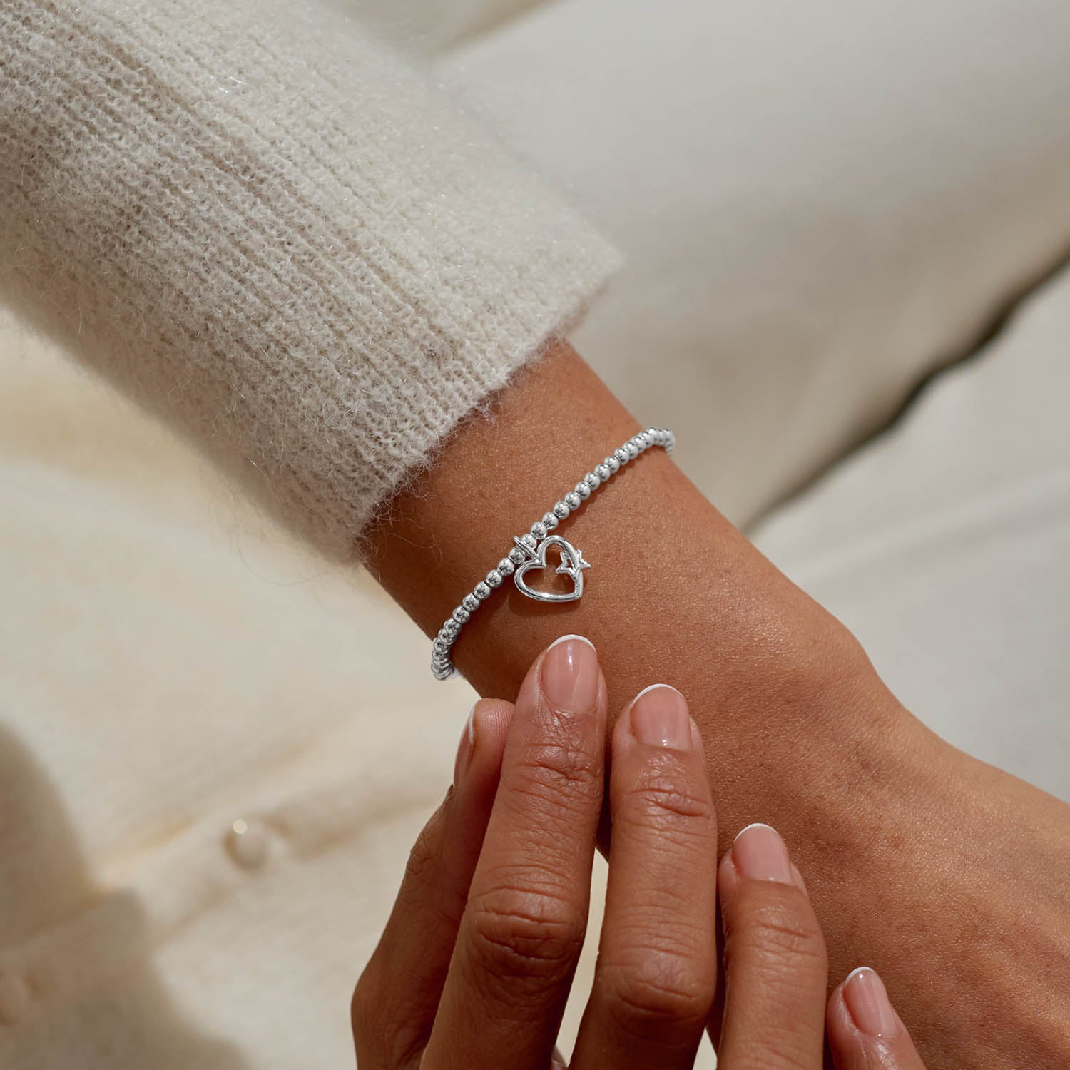 A Little 'Hero' Silver Plated Bracelet