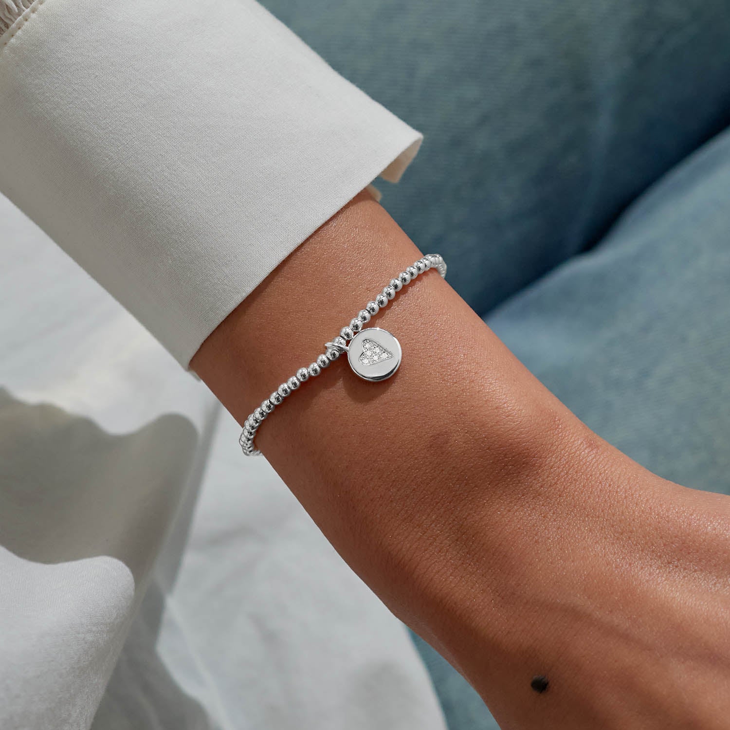 A Little 'Couldn'T Ask For A Better Sister In Law' Silver Plated Bracelet