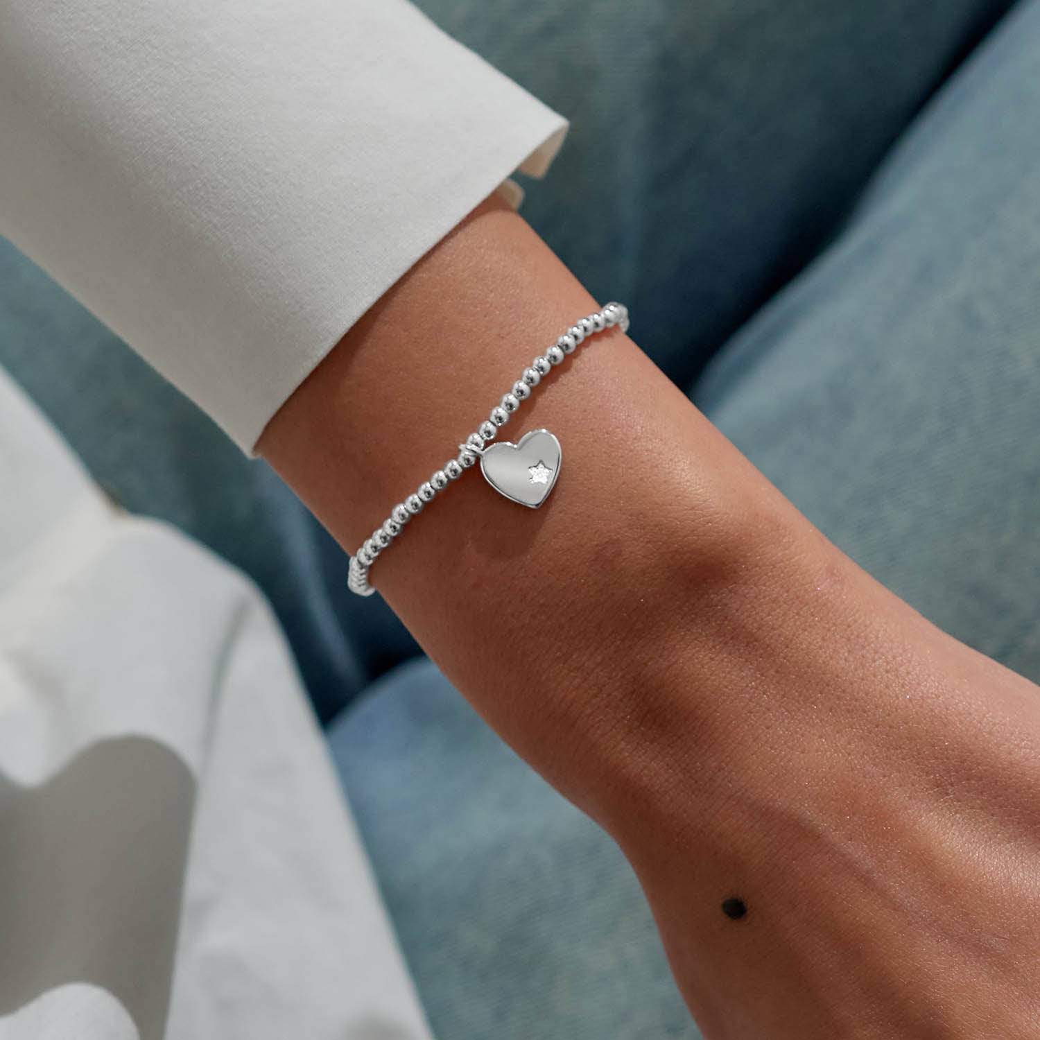 A Little 'Favourite Person' Silver Plated Bracelet
