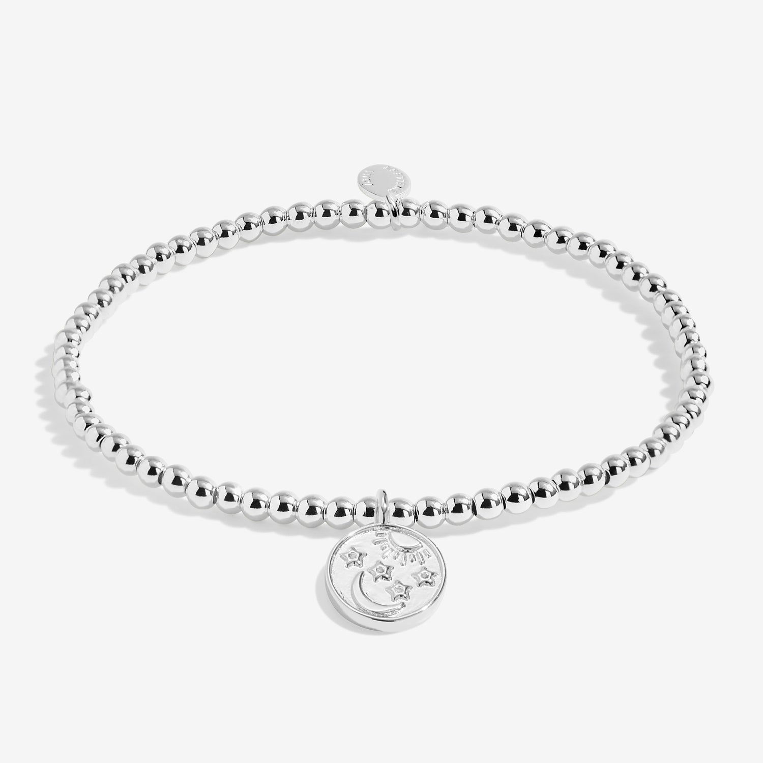 A Little 'You Are My Sun, My Moon, And All My Stars' Silver Plated Bracelet