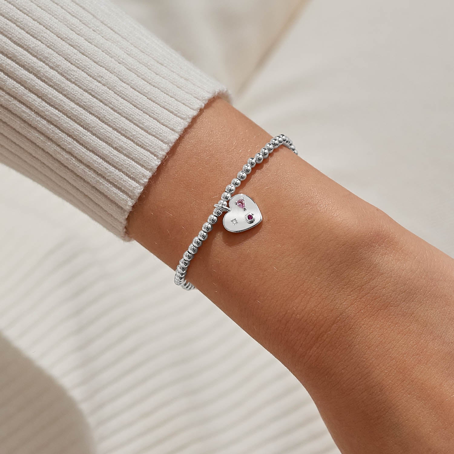 A Little 'Happy Girl Era' Silver Plated Bracelet