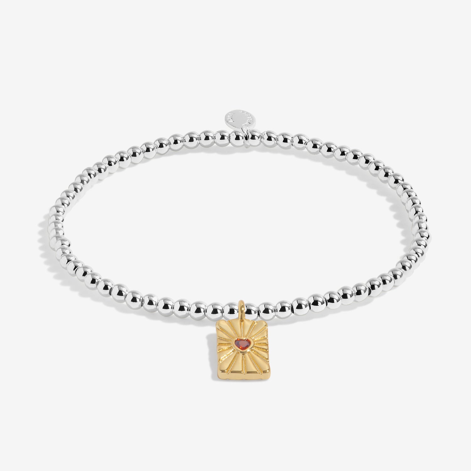 A Little 'Everything Happens For A Reason' Silver & Gold Plated Bracelet