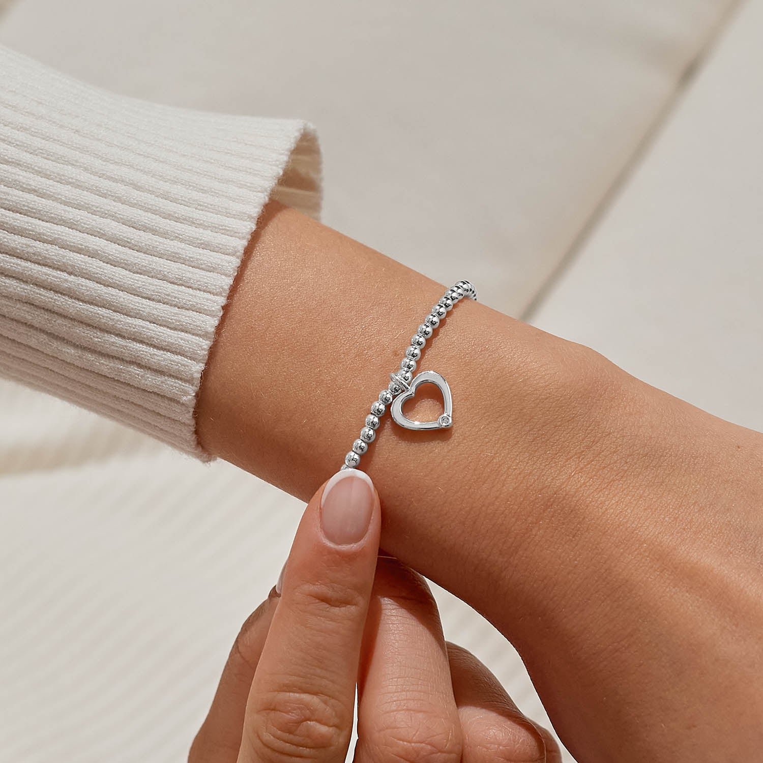 A Little 'In Loving Memory' Silver Plated Bracelet