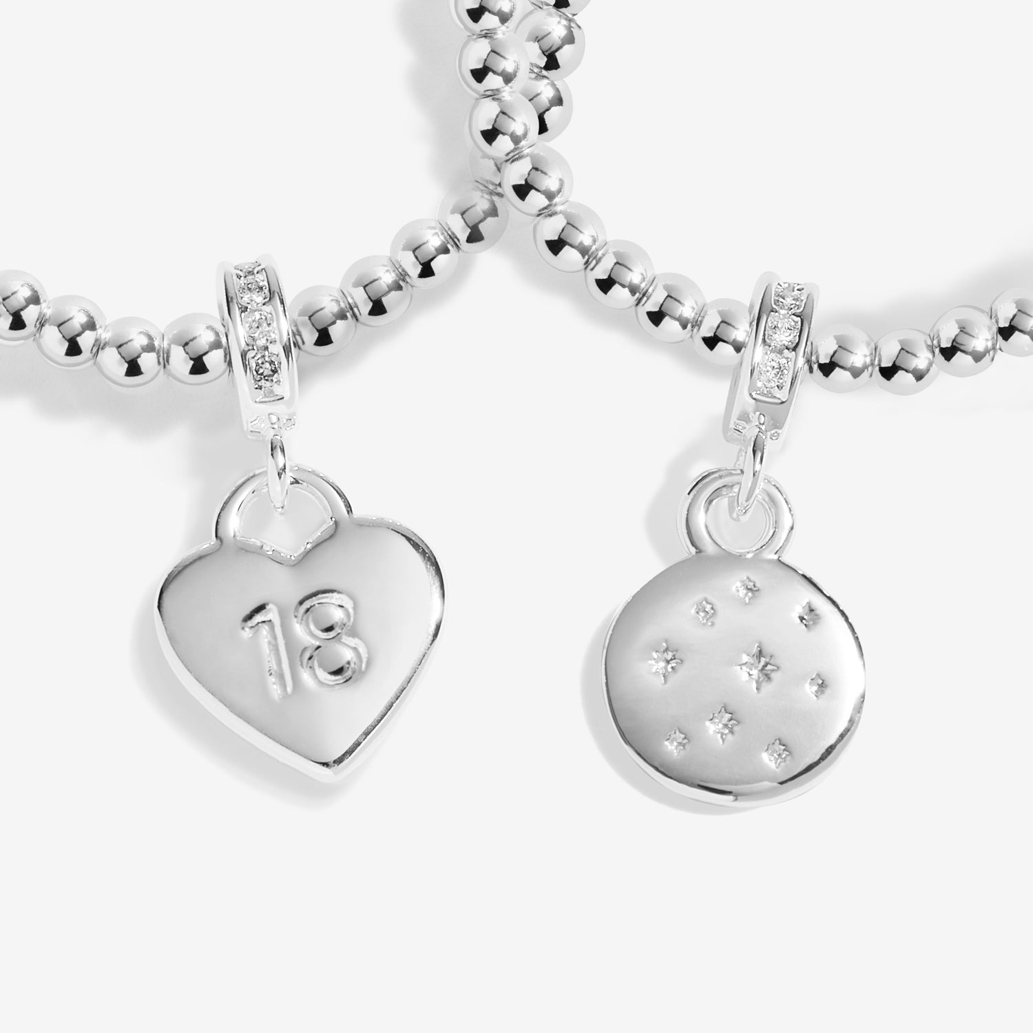 Infinity Bracelets '18Th Birthday' Silver Plated Linked Bracelets