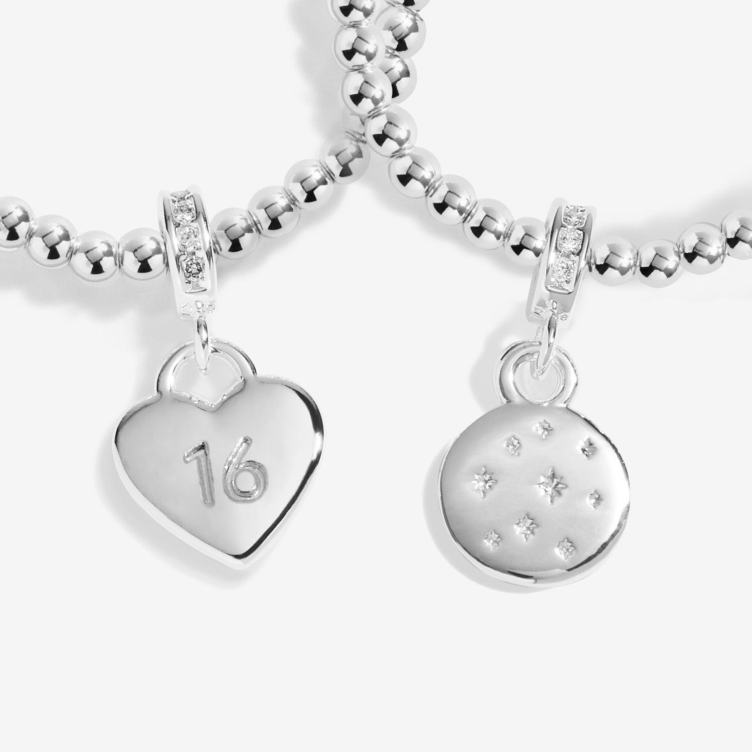 Infinity Bracelets '16Th Birthday' Silver Plated Linked Bracelets