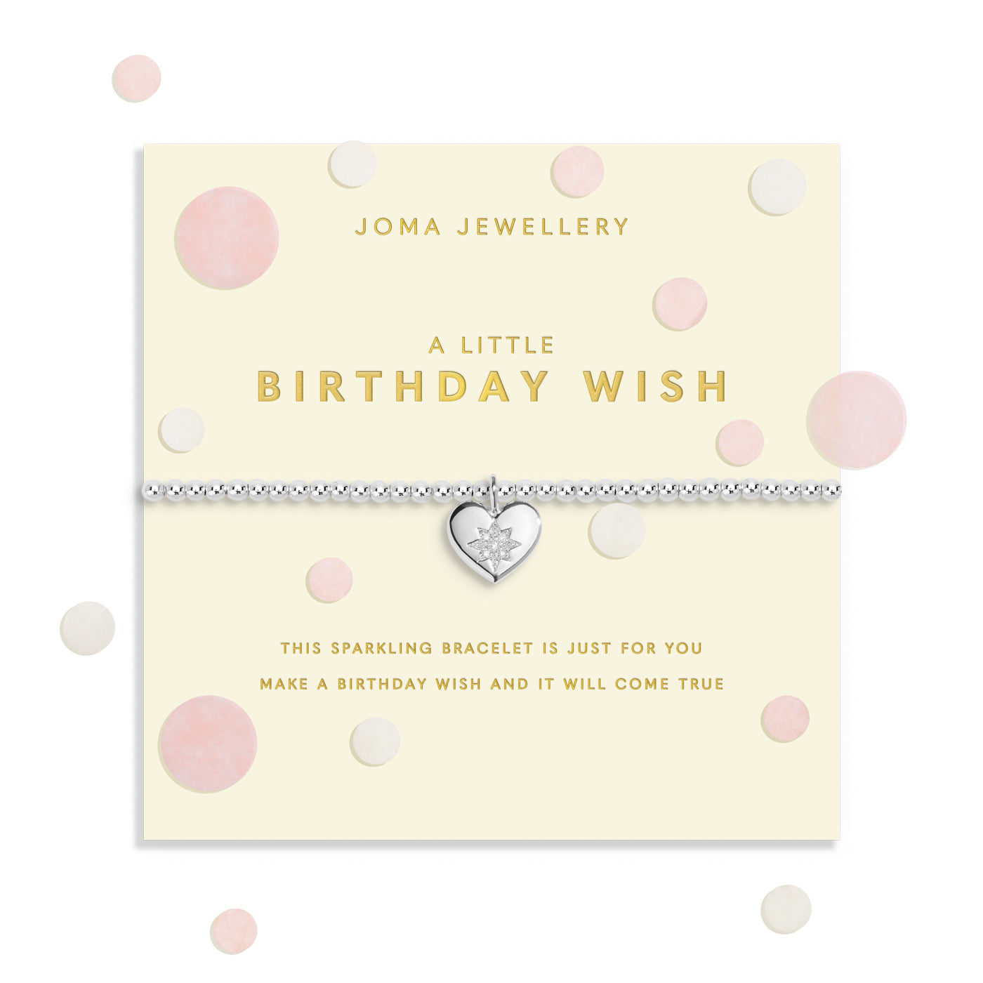 Confetti A Little 'Birthday Wish' Silver Plated Bracelet