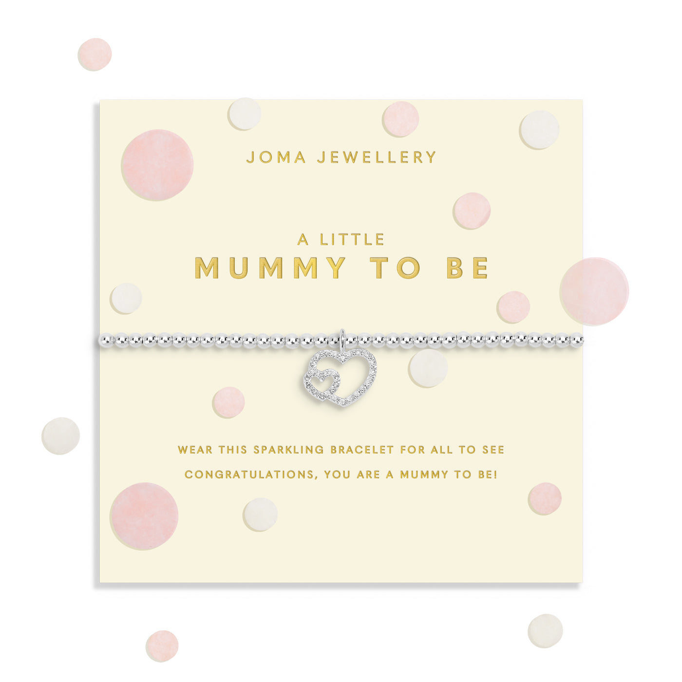 Confetti A Little 'Mummy To Be' Silver Plated Bracelet